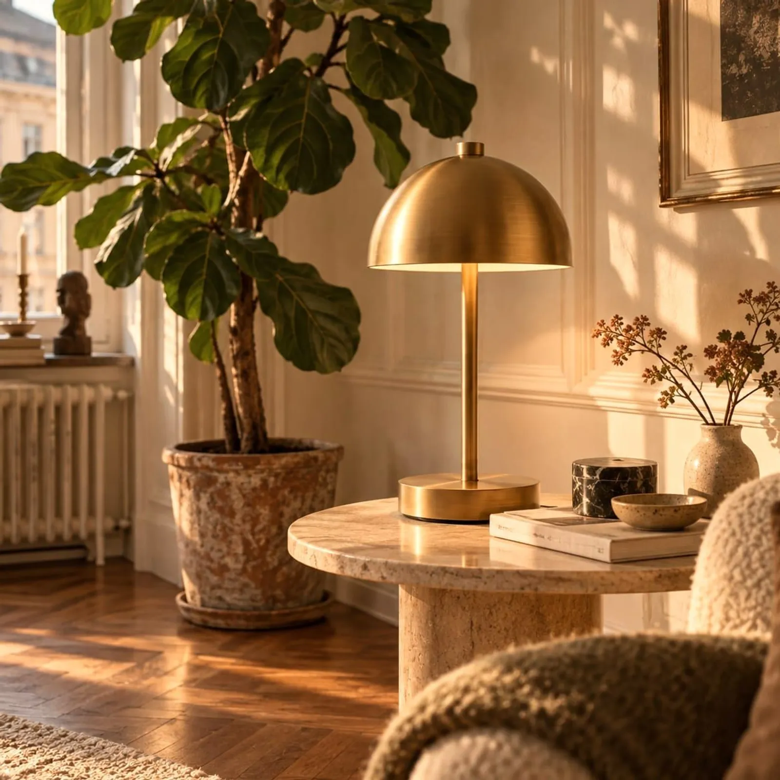 Lampe de table Kulle ocre IV - miniature 2