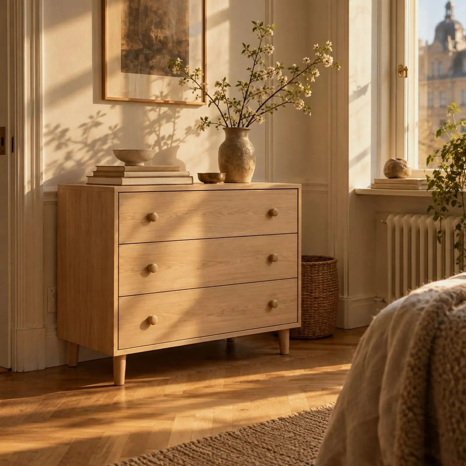 Commode Ö en frêne - miniature 2