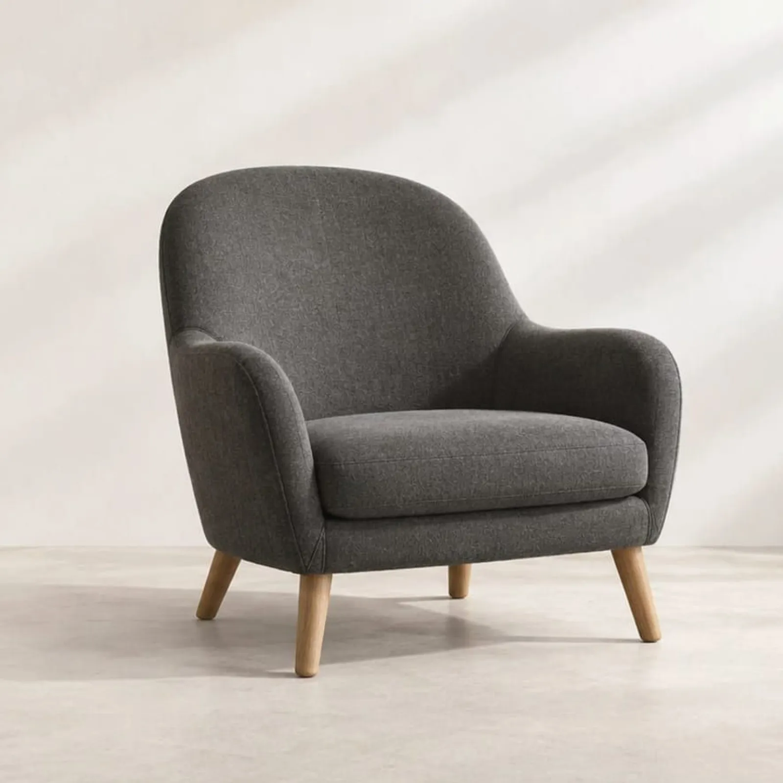 Fauteuil Strand charbon - miniature 1