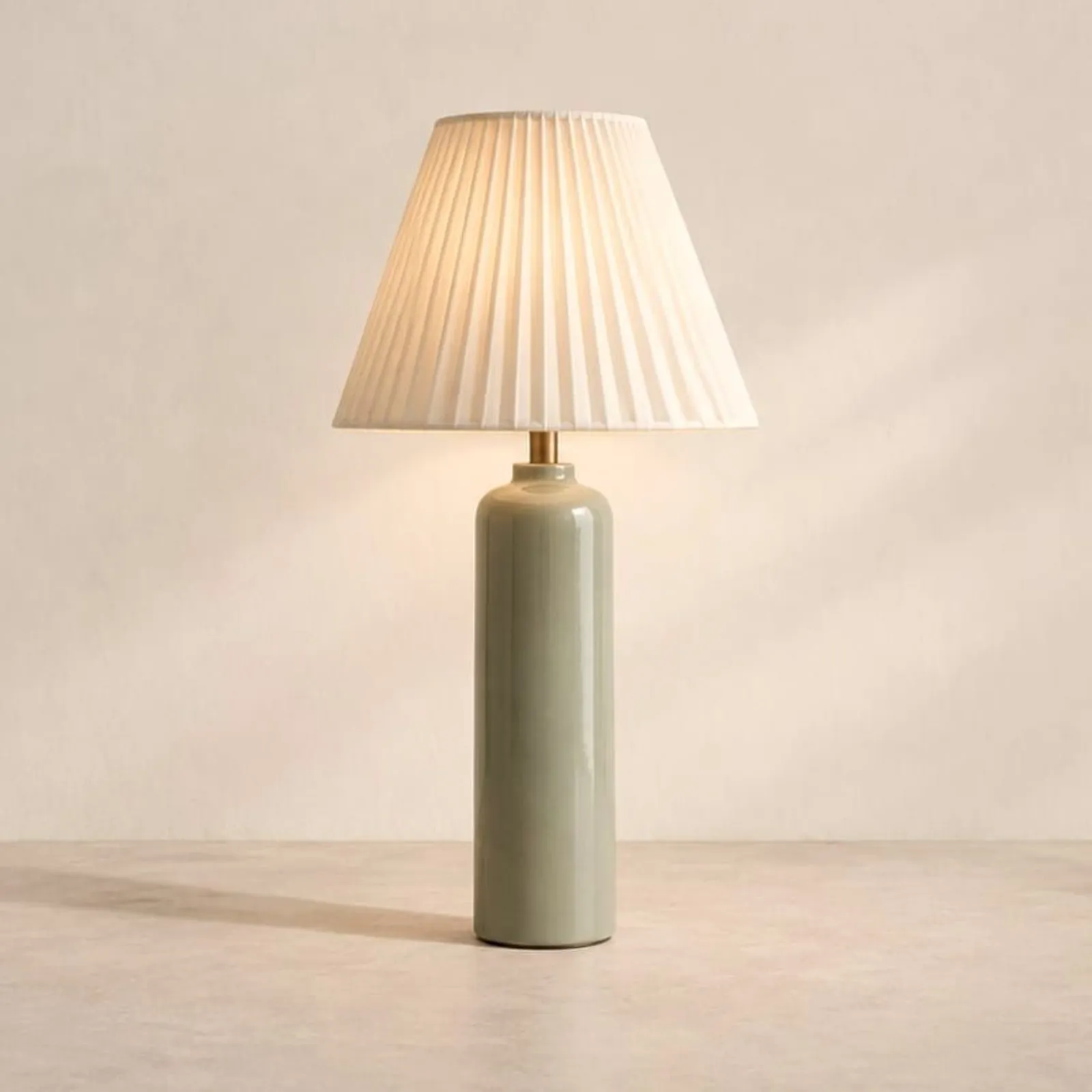 Lampe de table Grund sauge - miniature 1
