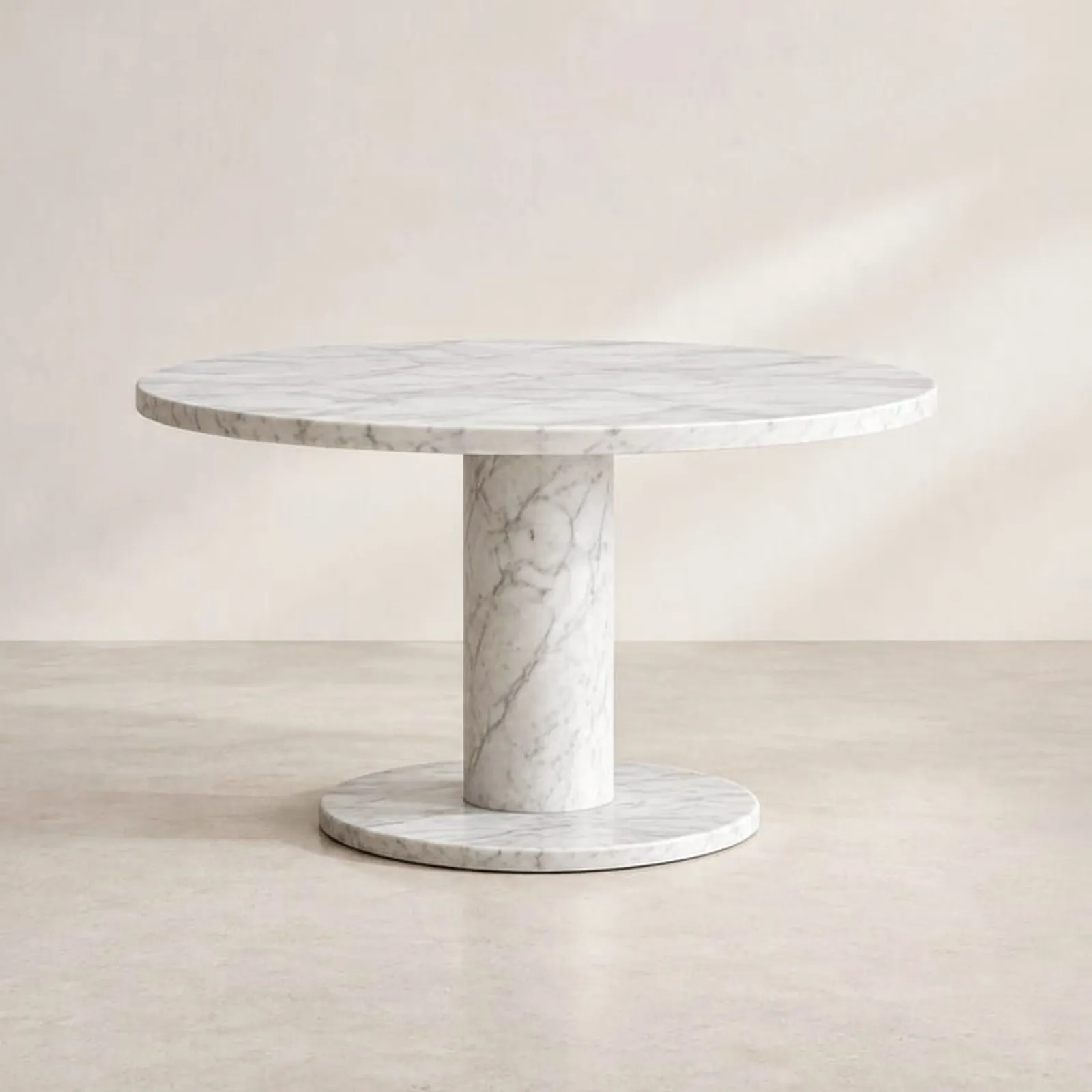 Table à manger Fjäll blanc craie III
