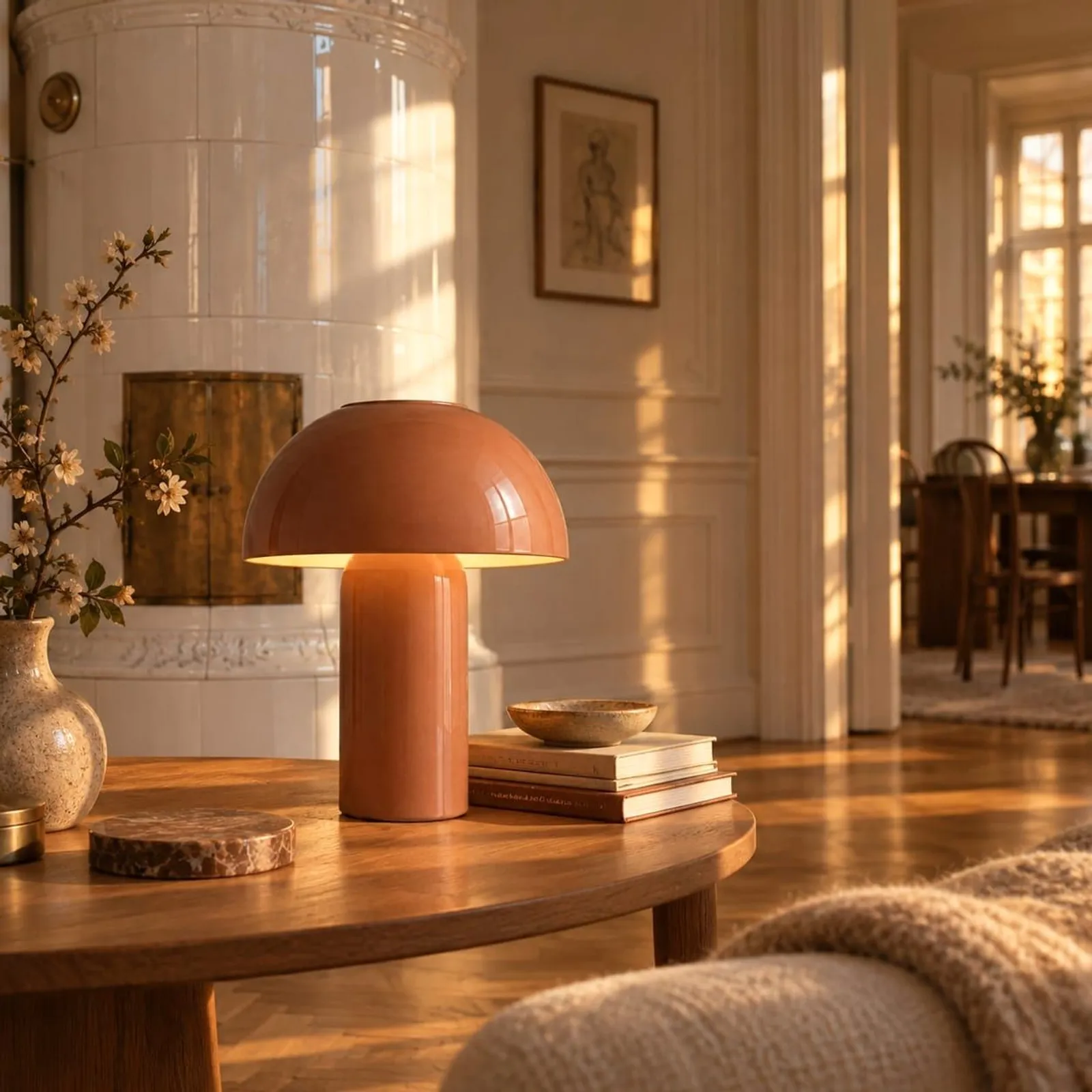 Lampe de table Vall en laiton - miniature 2