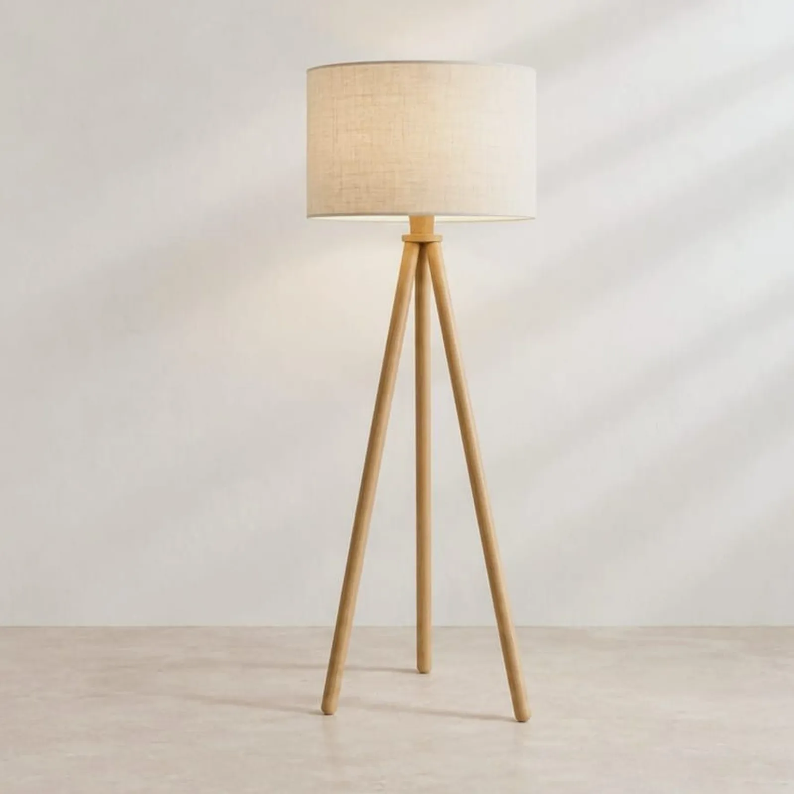Golvlampa Lin Natur V - miniatyr 1
