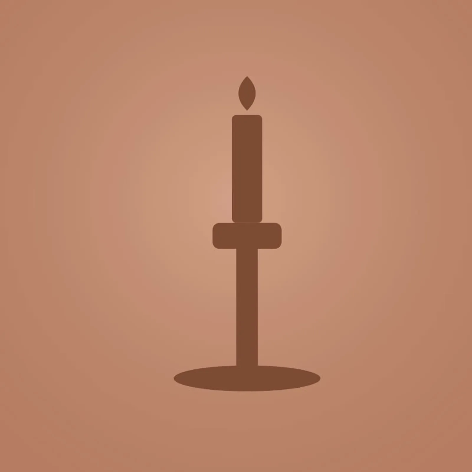 Ljusstake Alm Stengods