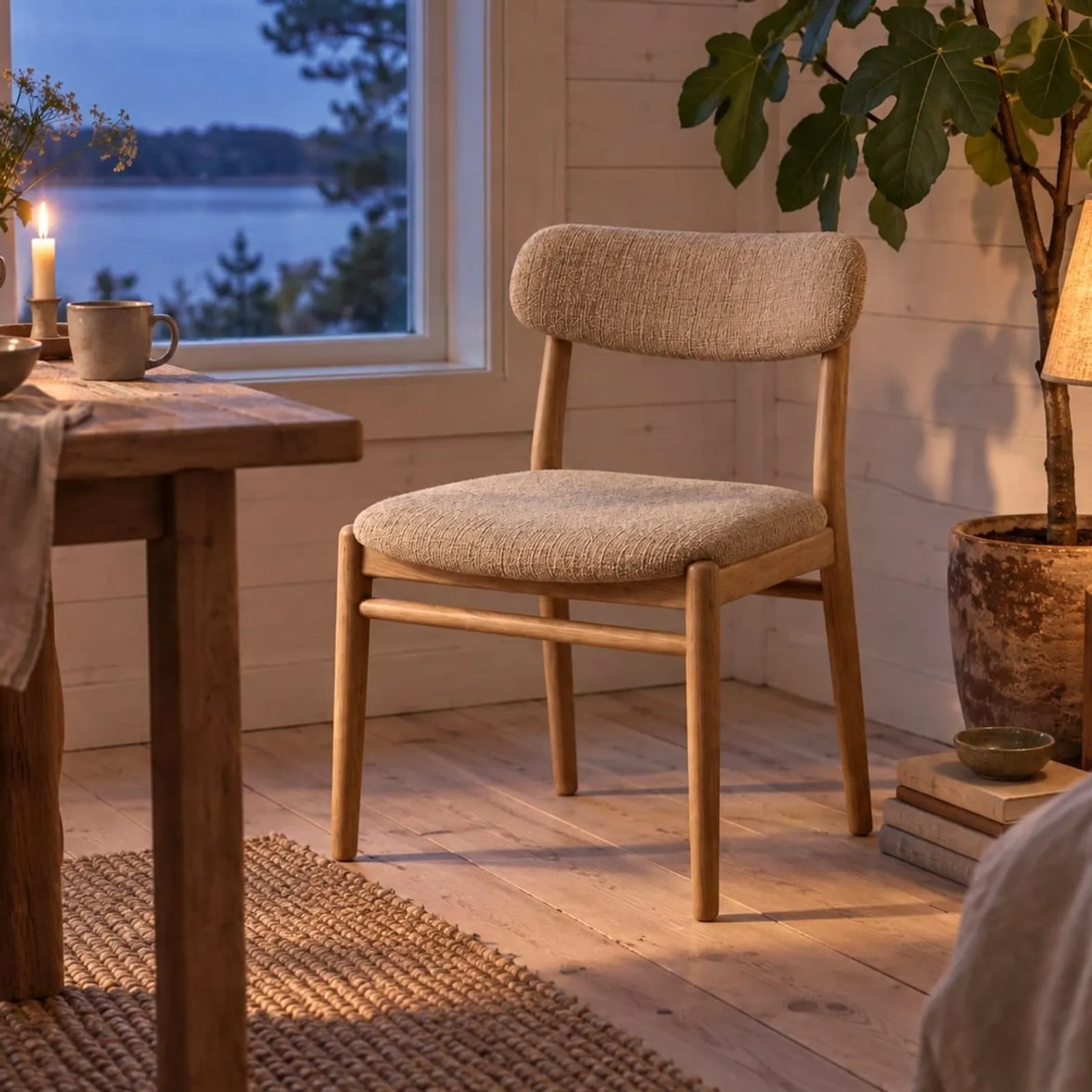 Chaise Pors charbon IV - miniature 3