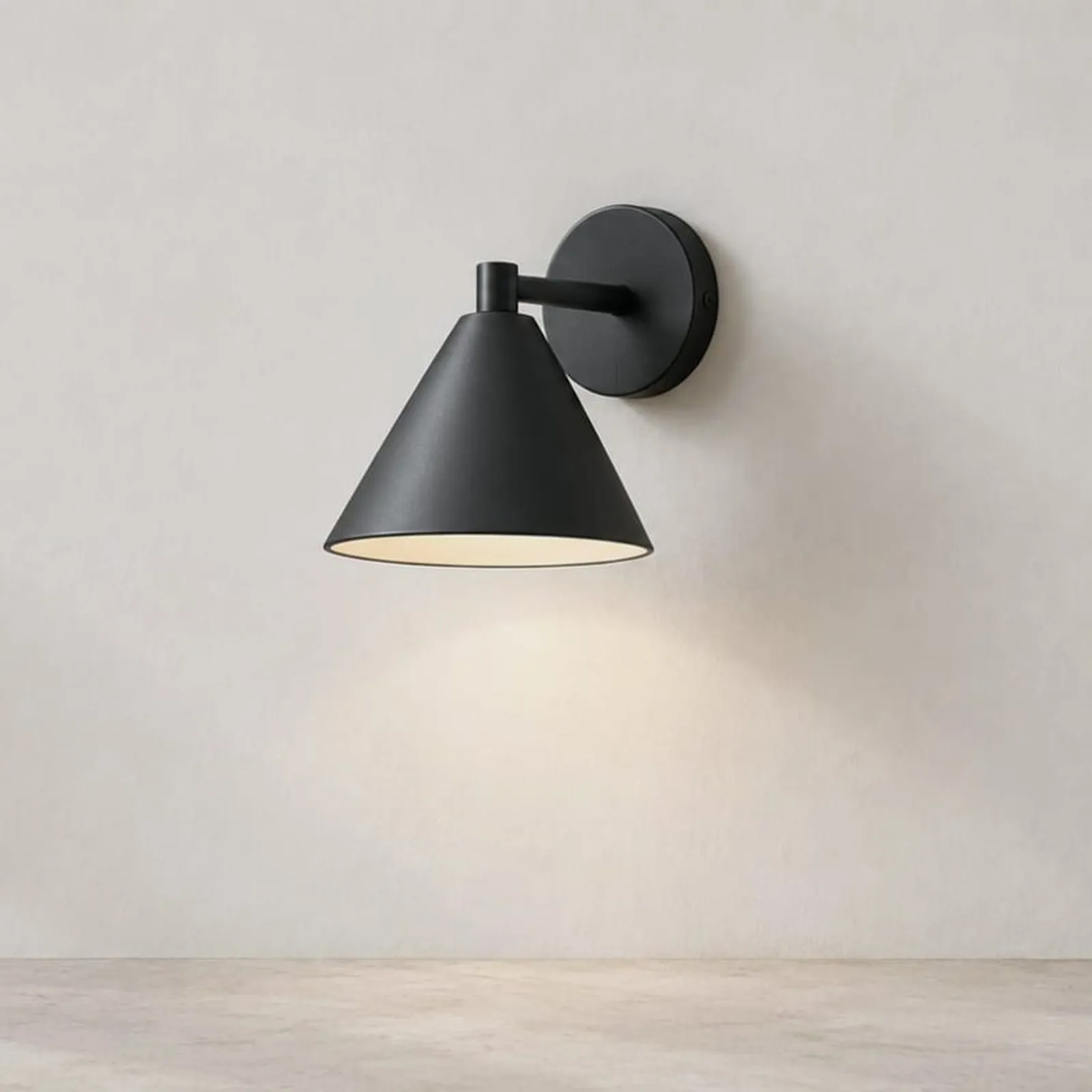 Vägglampa Dal Stål - miniatyr 1