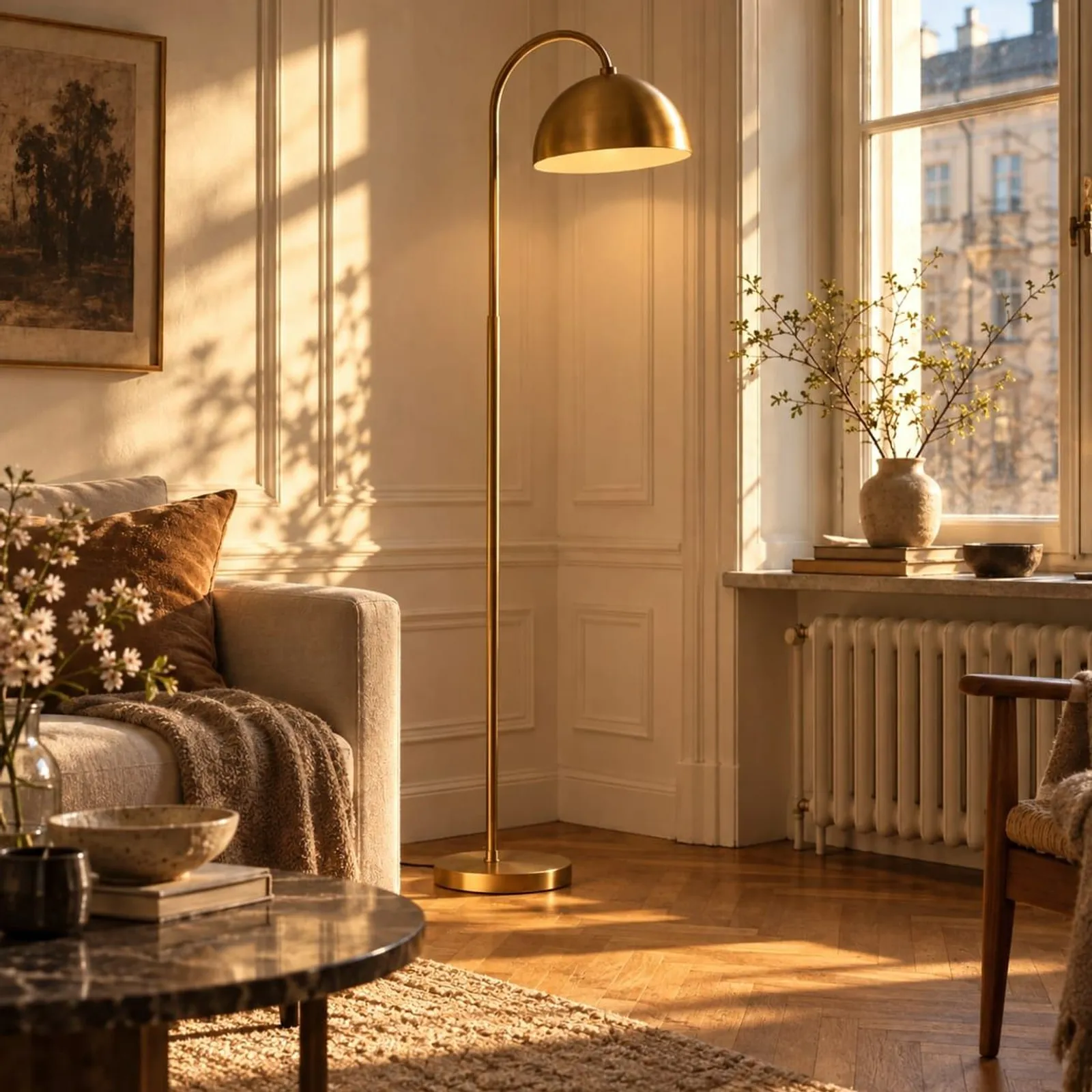 Lampadaire Strand naturel - miniature 3