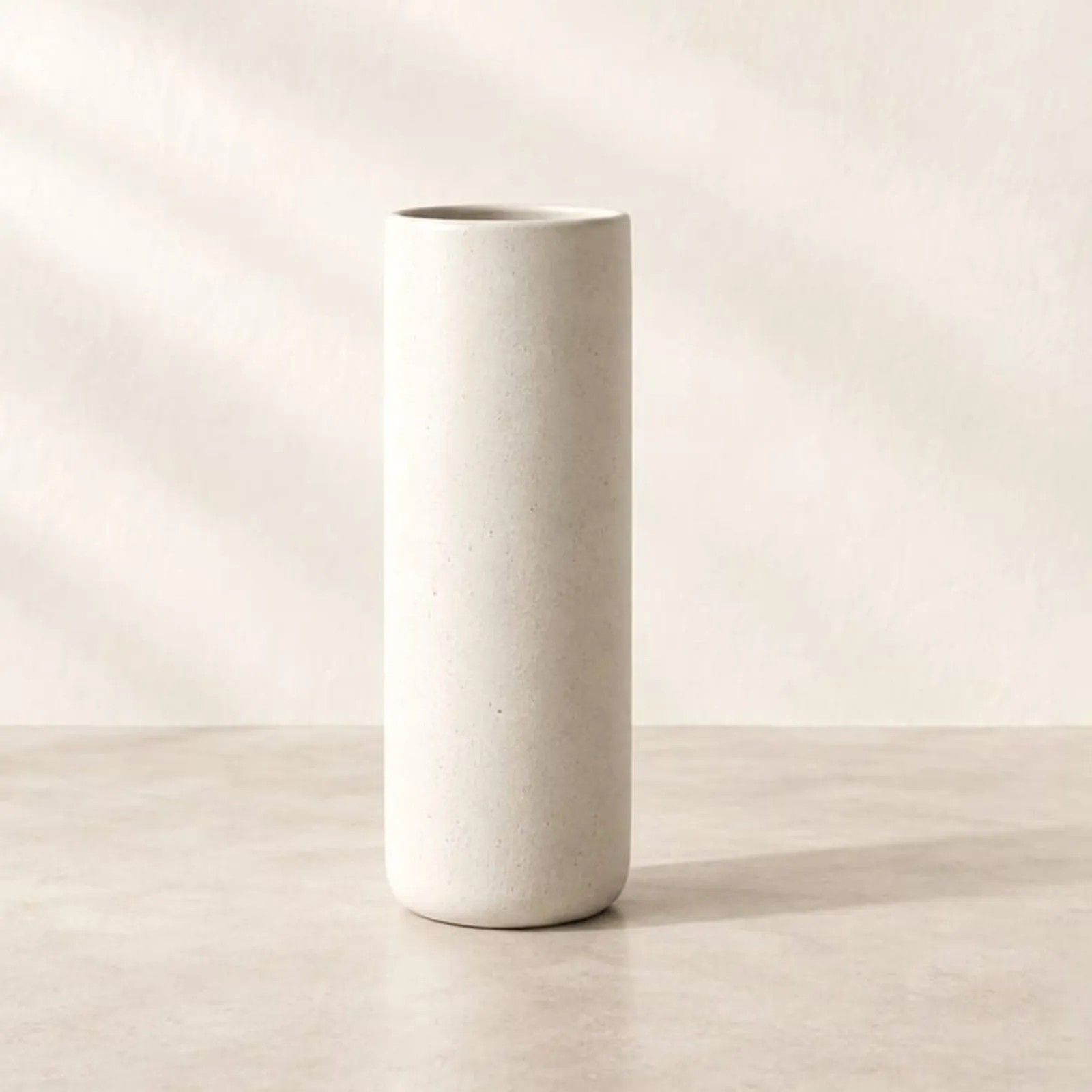 Vase Havre blanc craie II