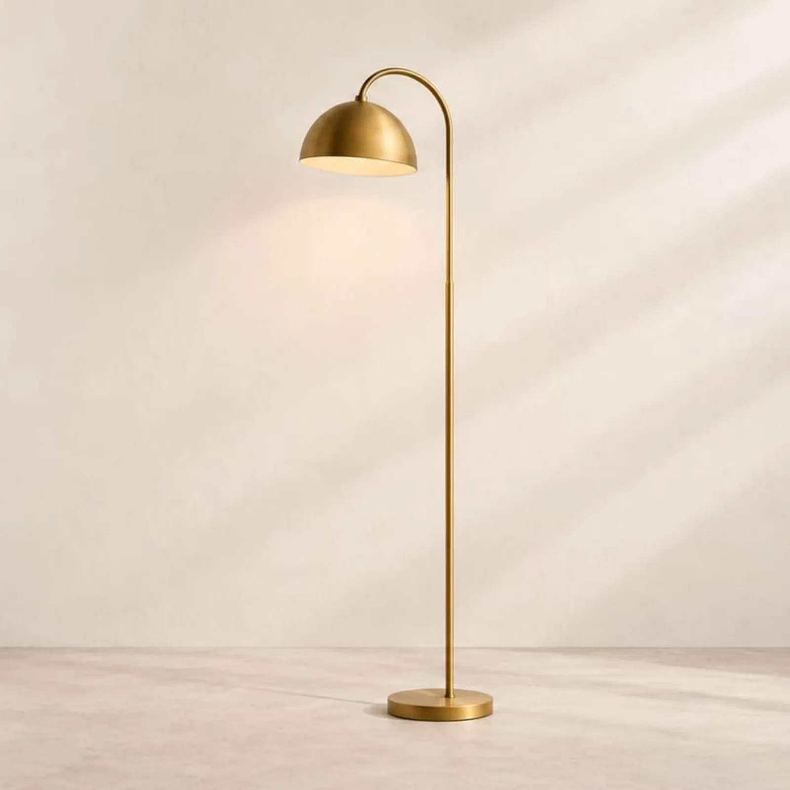 Lampadaire Mossa en laiton - miniature 1