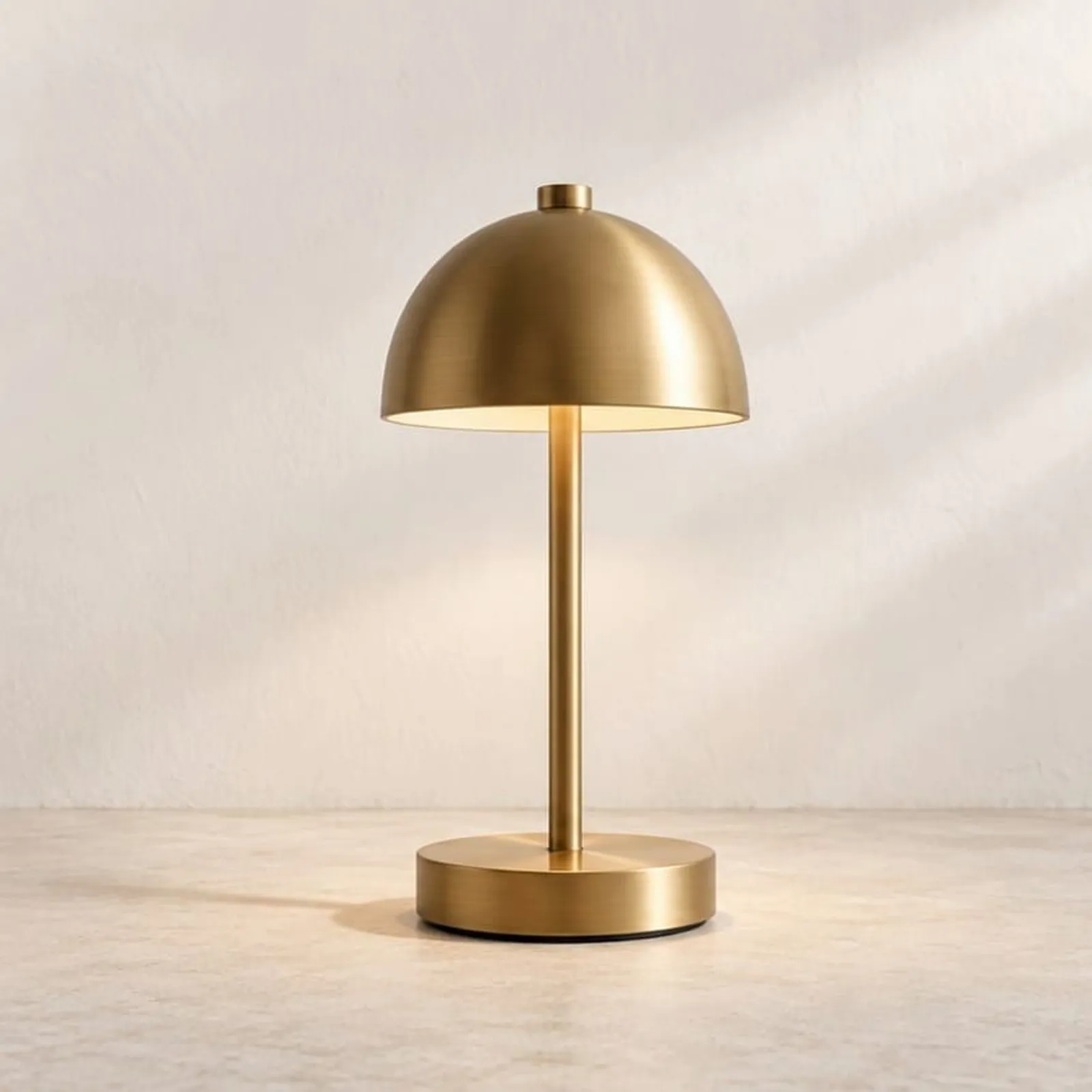 Bordslampa En Mässing - miniatyr 1