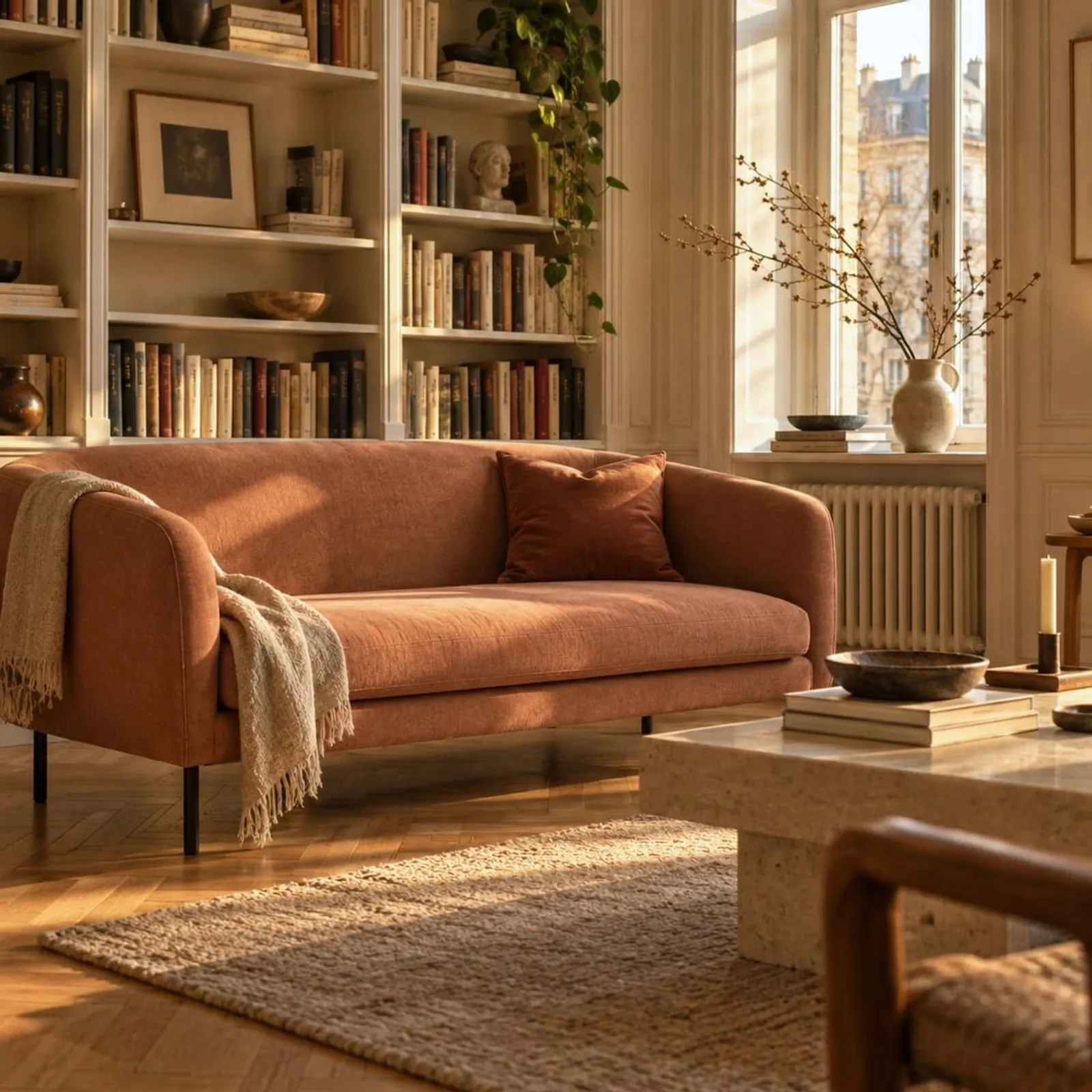 Soffa Havre Terrakotta - miniatyr 2