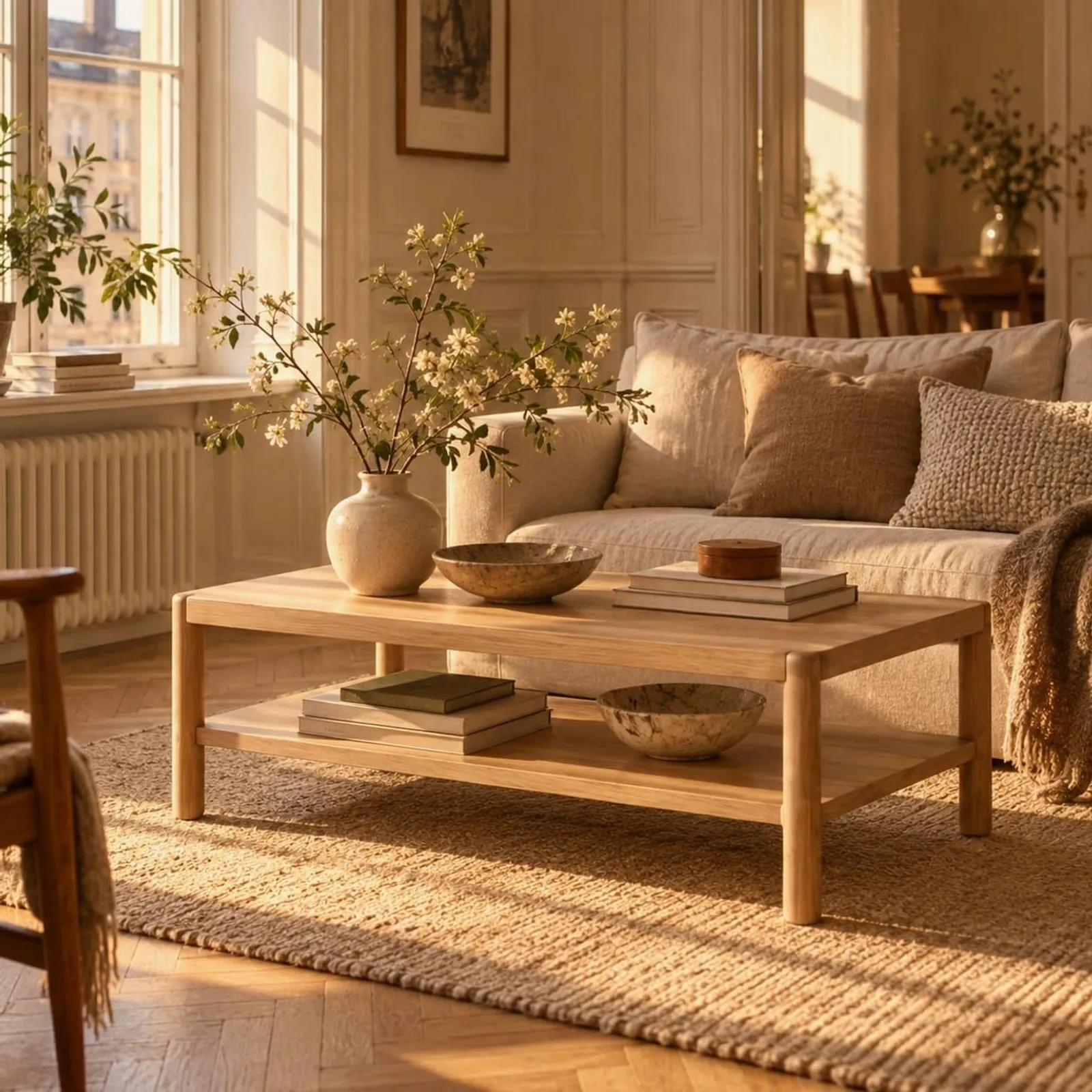 Table basse Bryggan en marbre - miniature 2