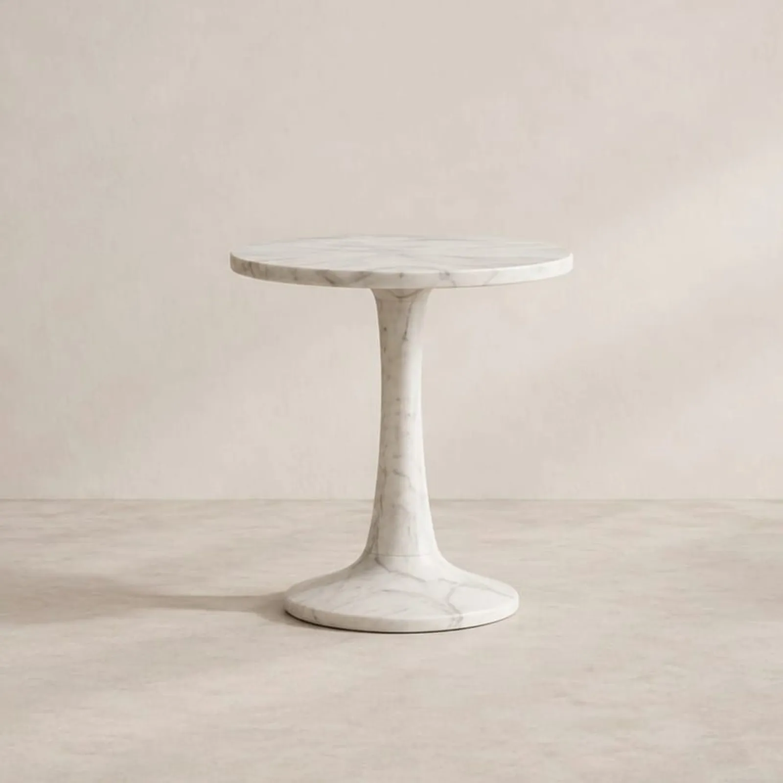 Table d’appoint Fors blanc craie - miniature 1