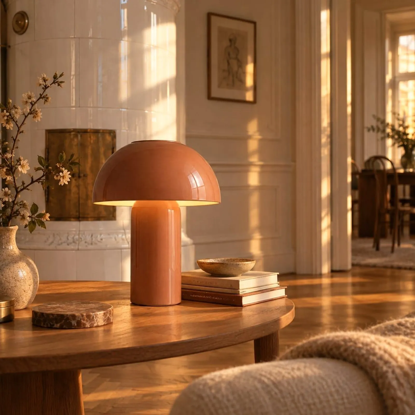 Bordslampa Hampa Ockra - miniatyr 2