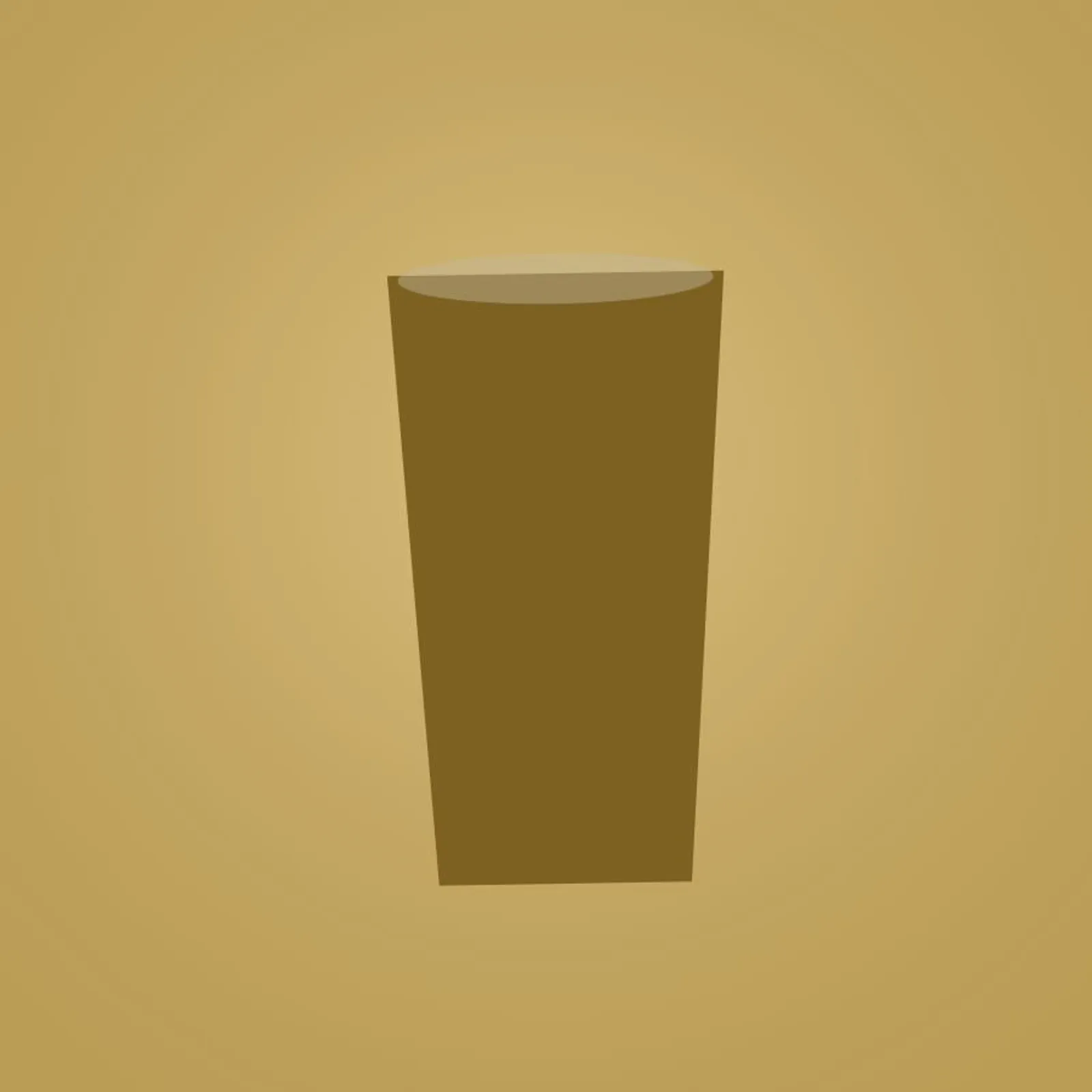 Glas Slån Ockra