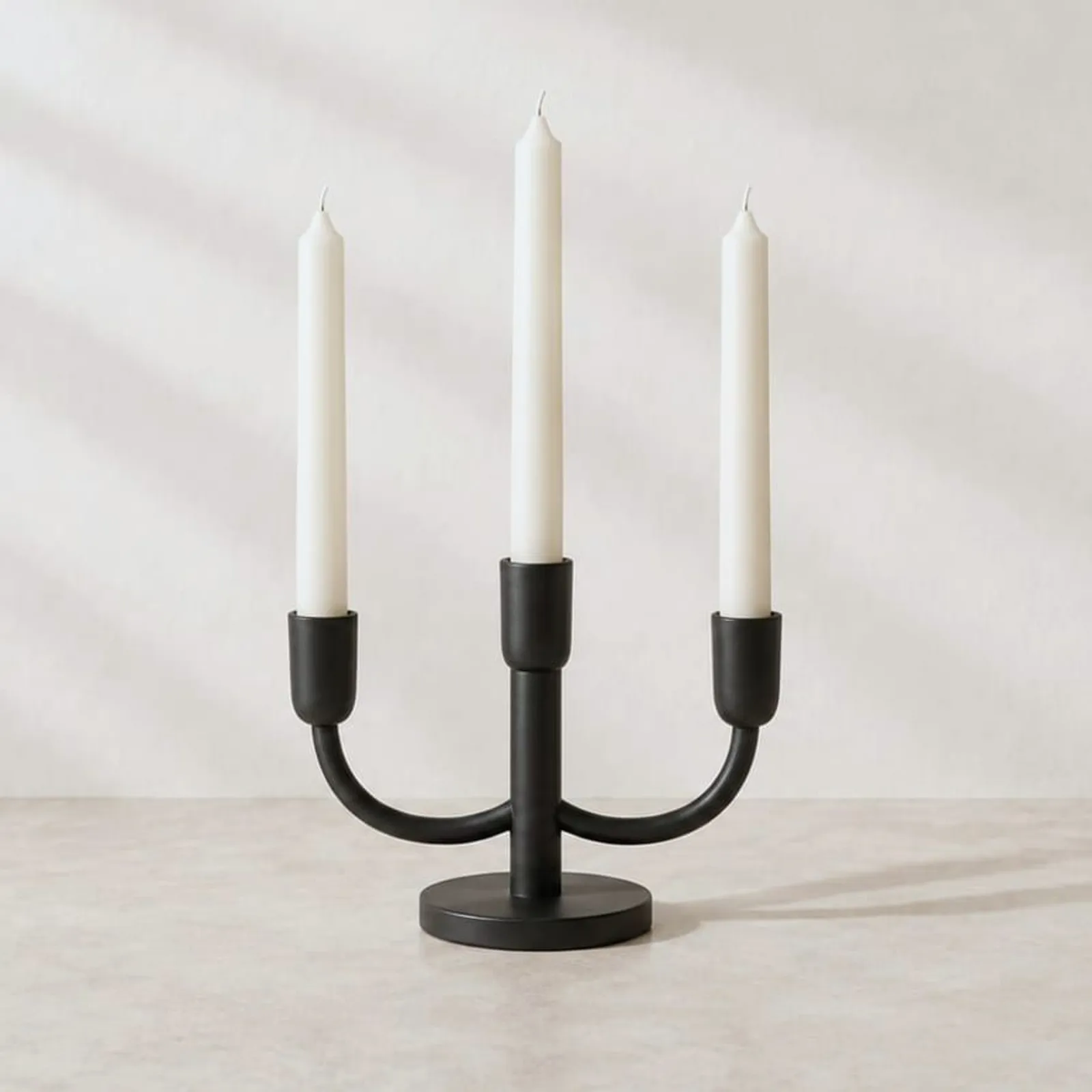 Bougeoir Tall charbon III