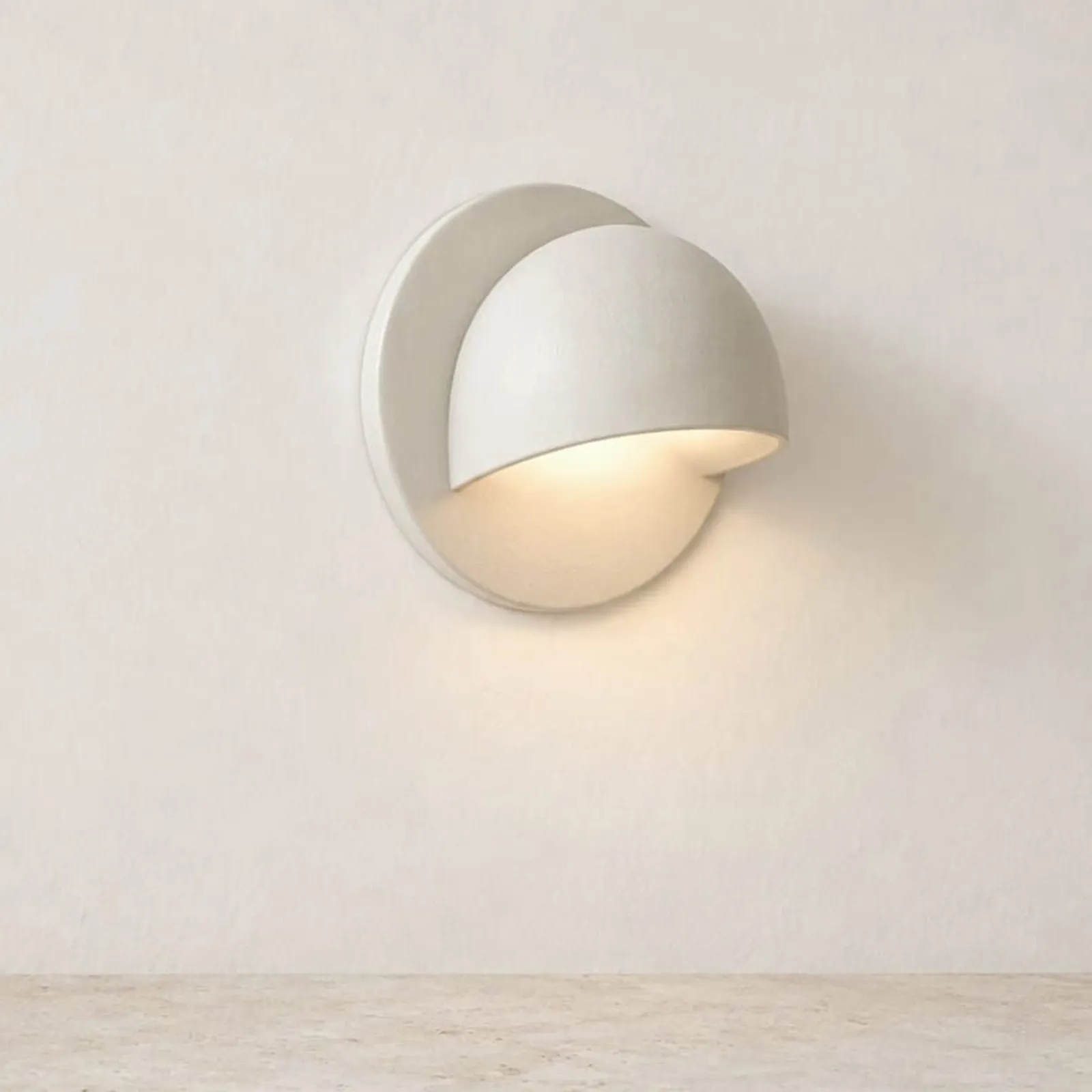 Vägglampa Oxel Kritvit II - miniatyr 2