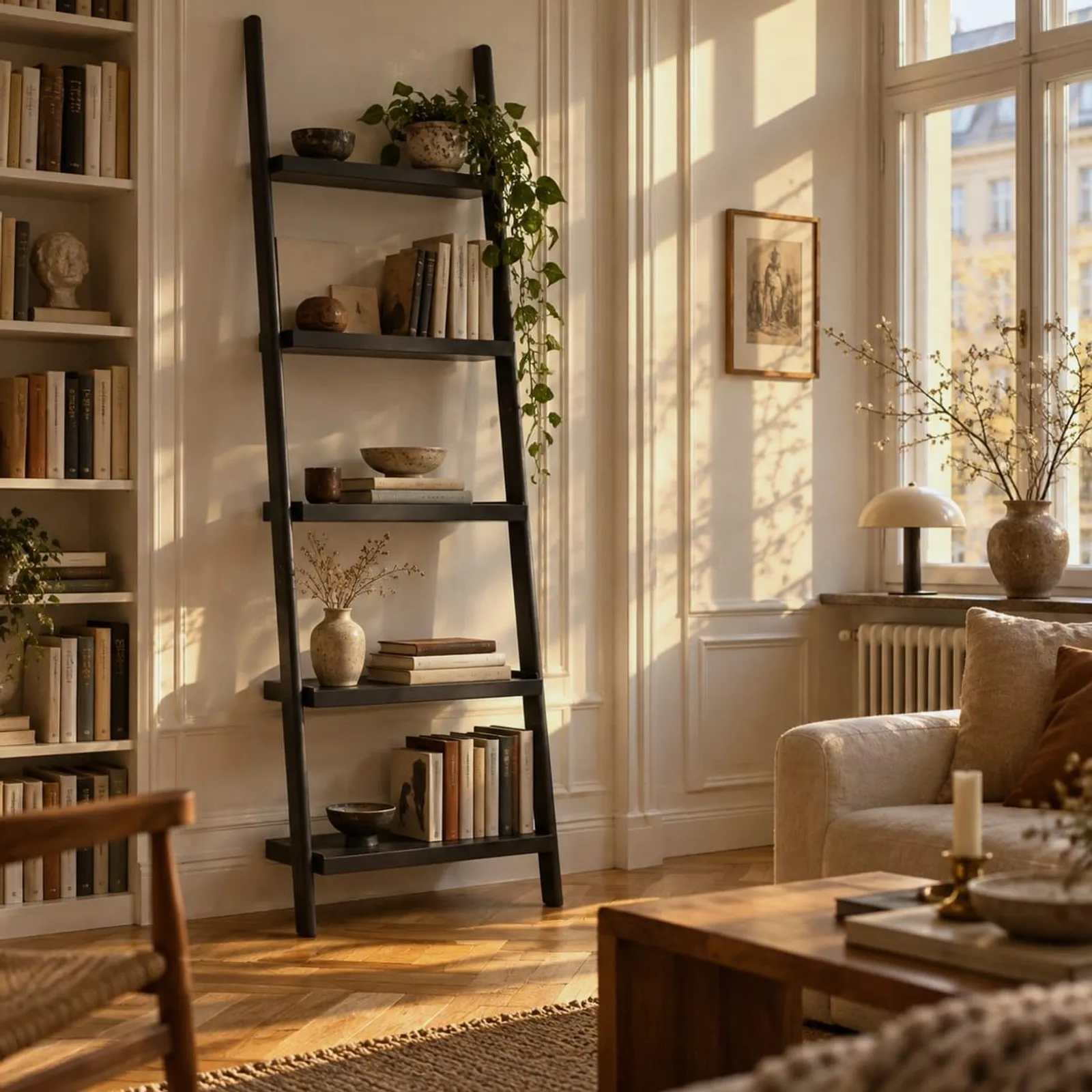 Bibliothèque Råg en chêne - miniature 2