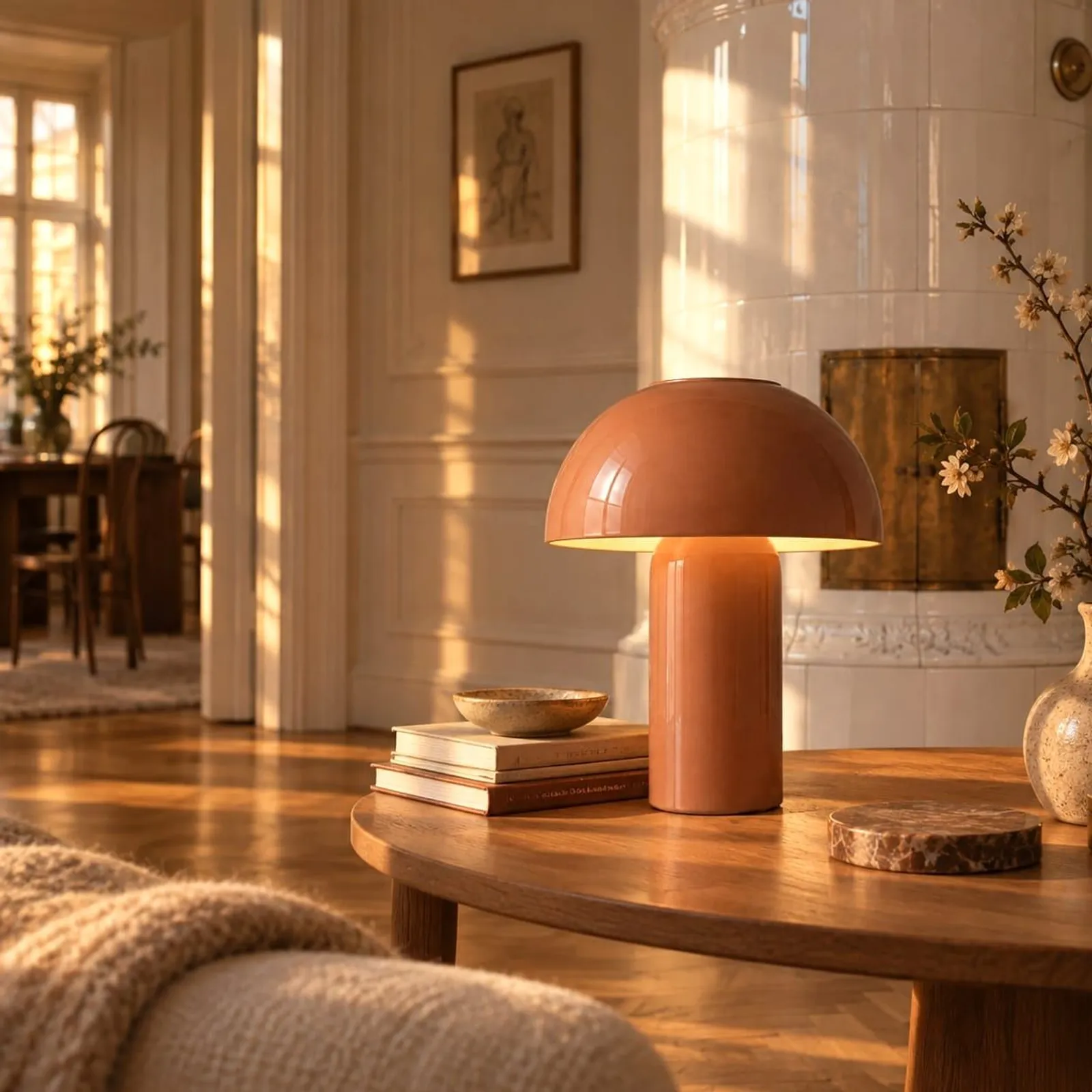 Lampe de table Fläder ocre III - miniature 2