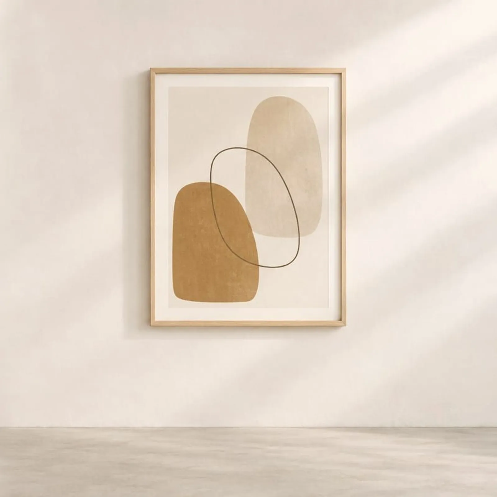 Tableau Mossa en chêne