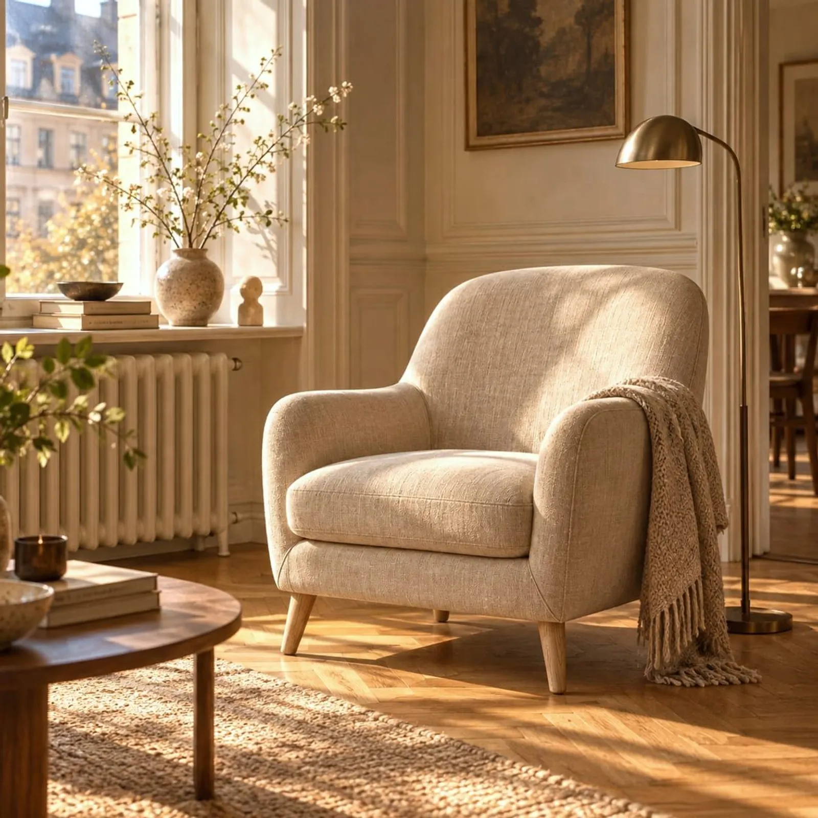 Fauteuil Salvia naturel II - miniature 2