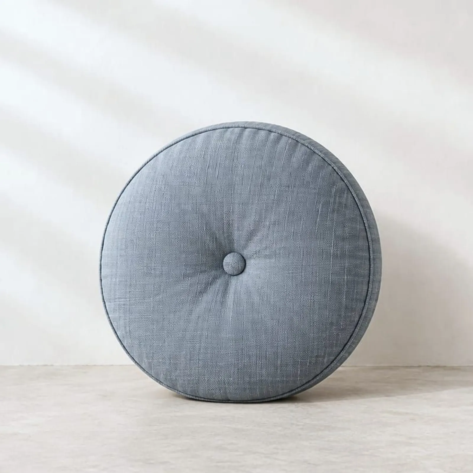Coussin Myr bleu océan IV