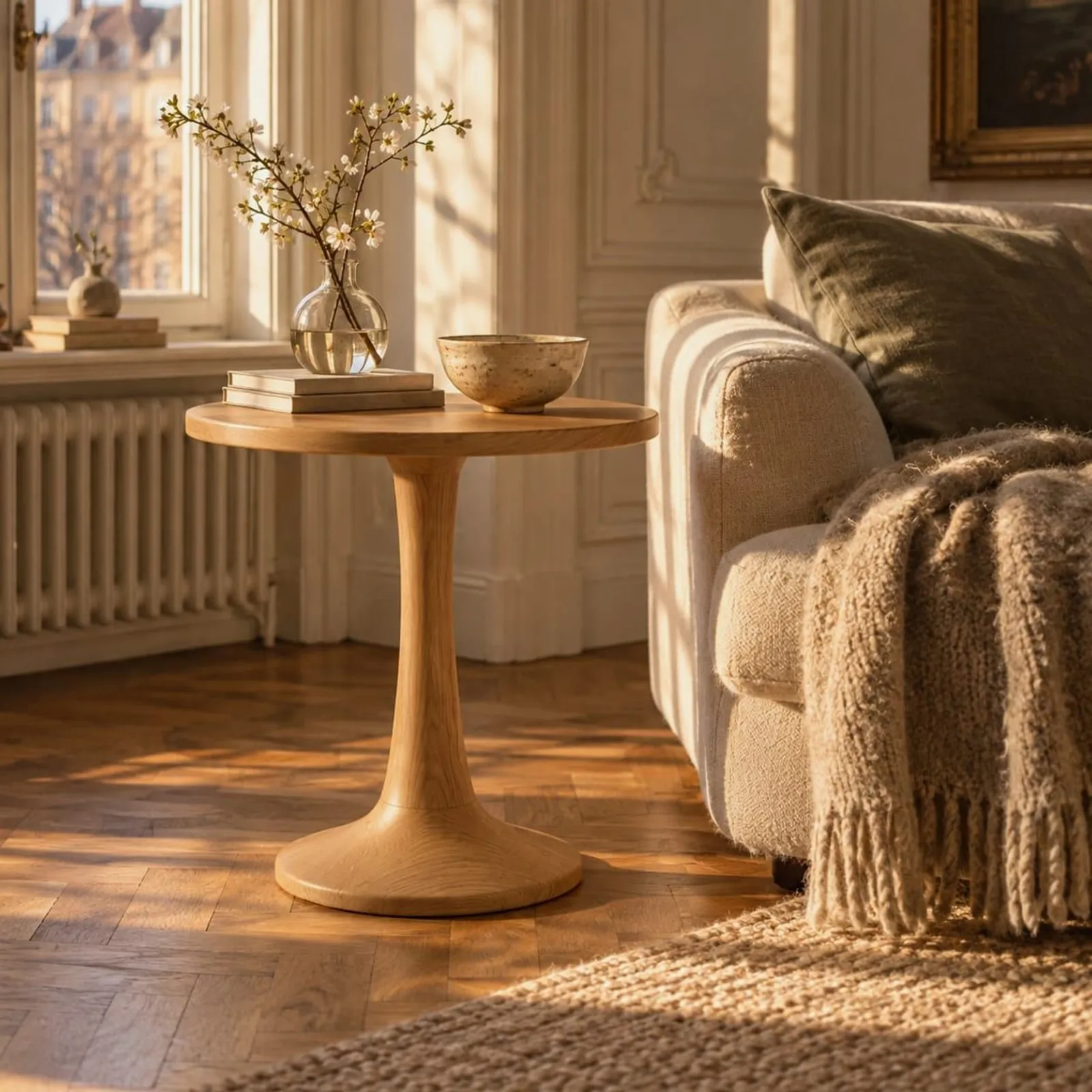Table d’appoint Hassel en laiton - miniature 2