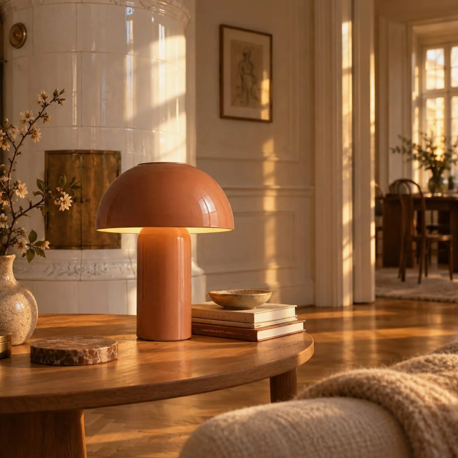 Lampe de table Lind ocre VI - miniature 2