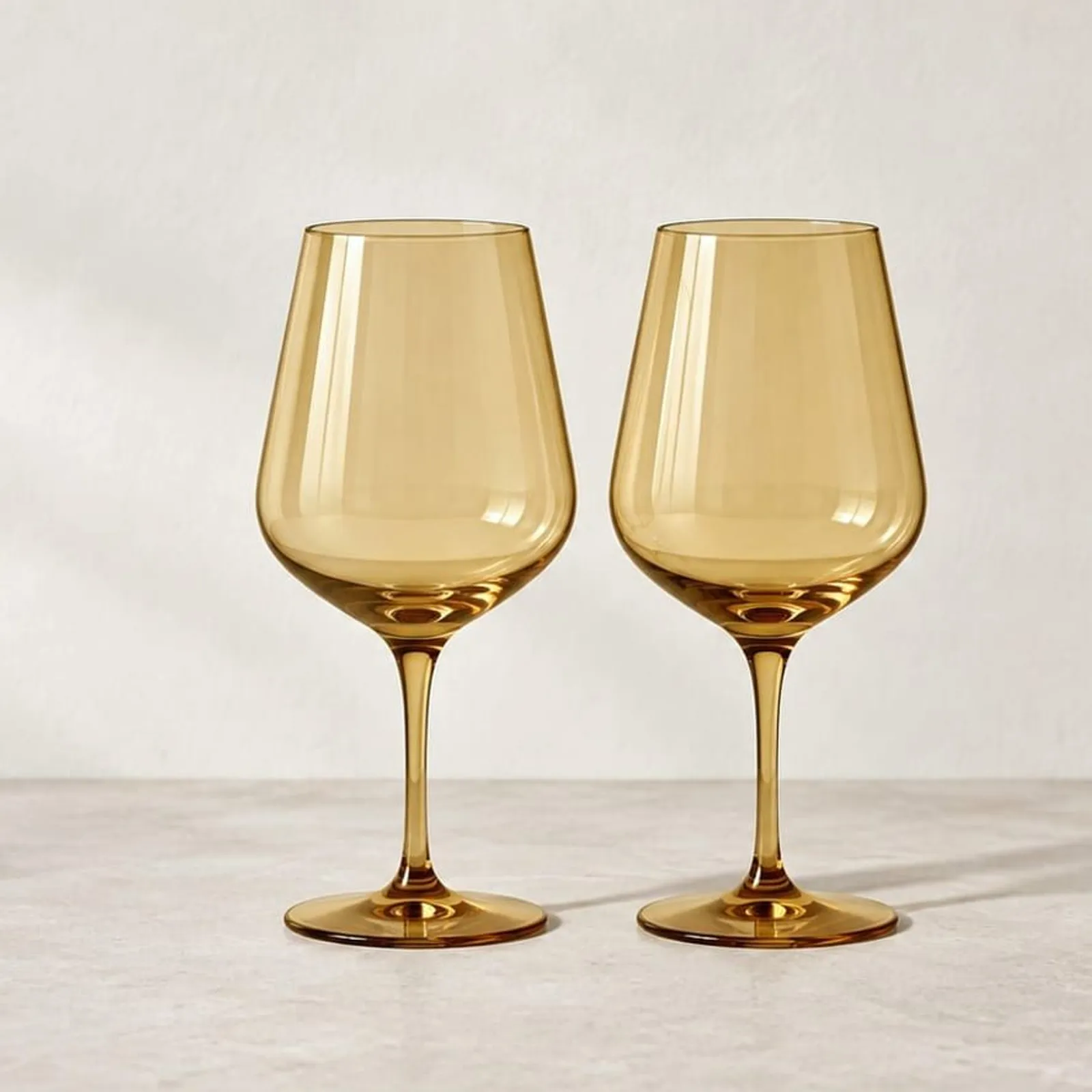 Glas Strand Ockra III - miniatyr 1