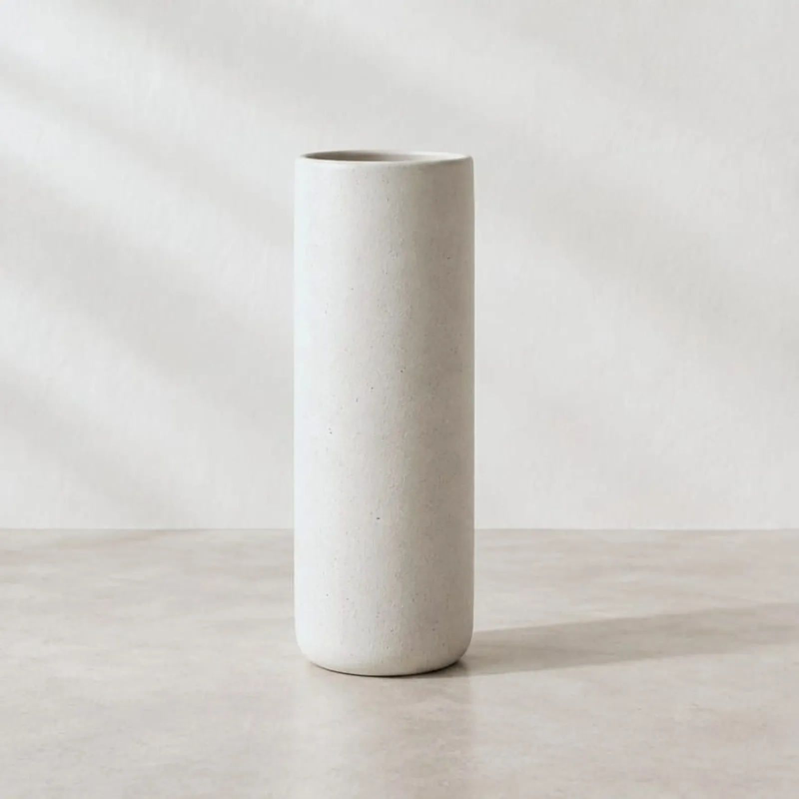 Vase Tjärn blanc craie II
