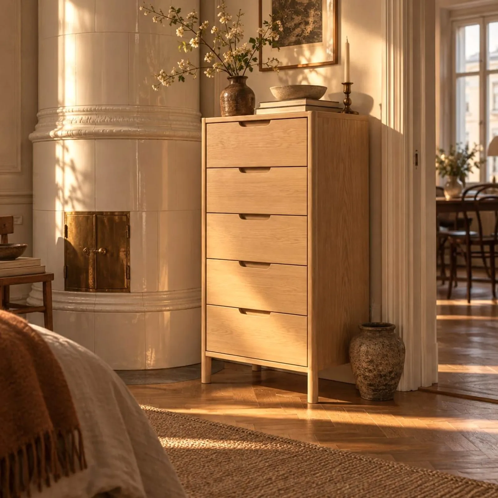 Commode Vall en chêne - miniature 2