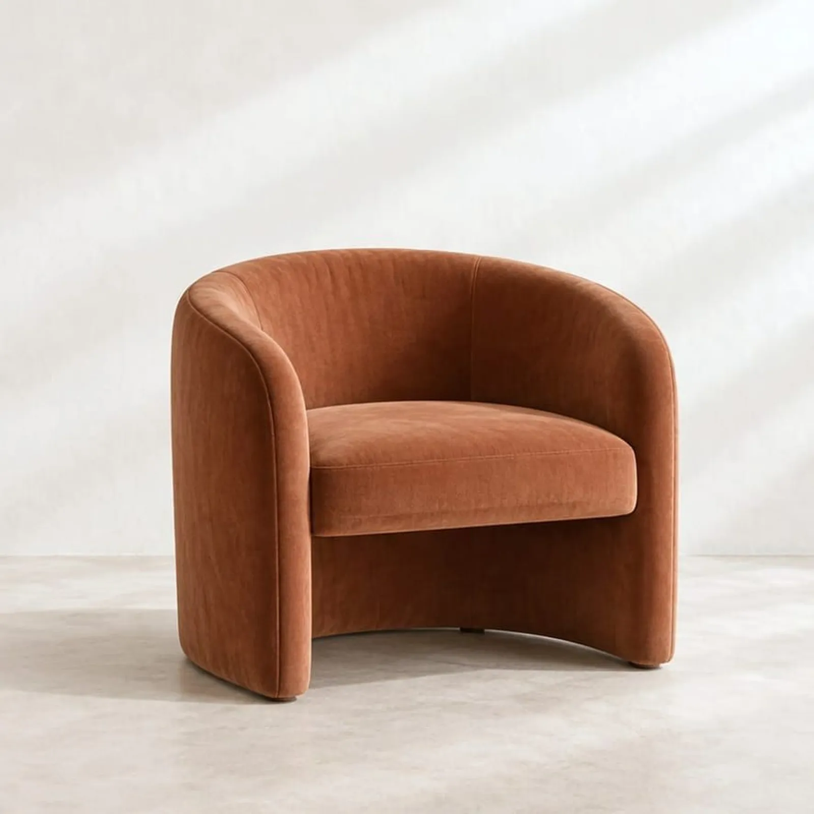 Fauteuil Hägg rouille - miniature 1