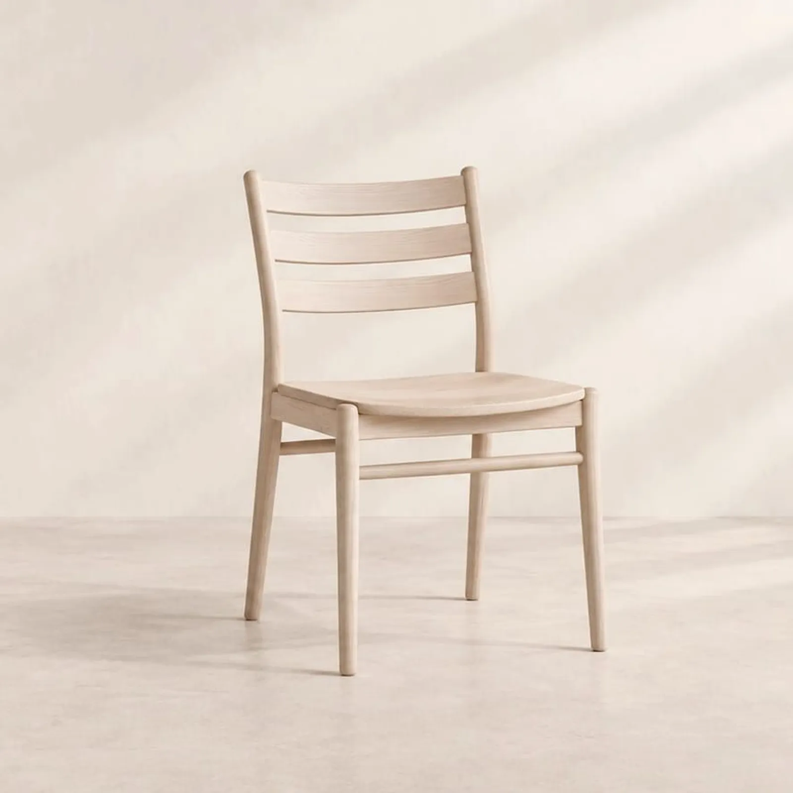 Chaise Humle blanc craie III