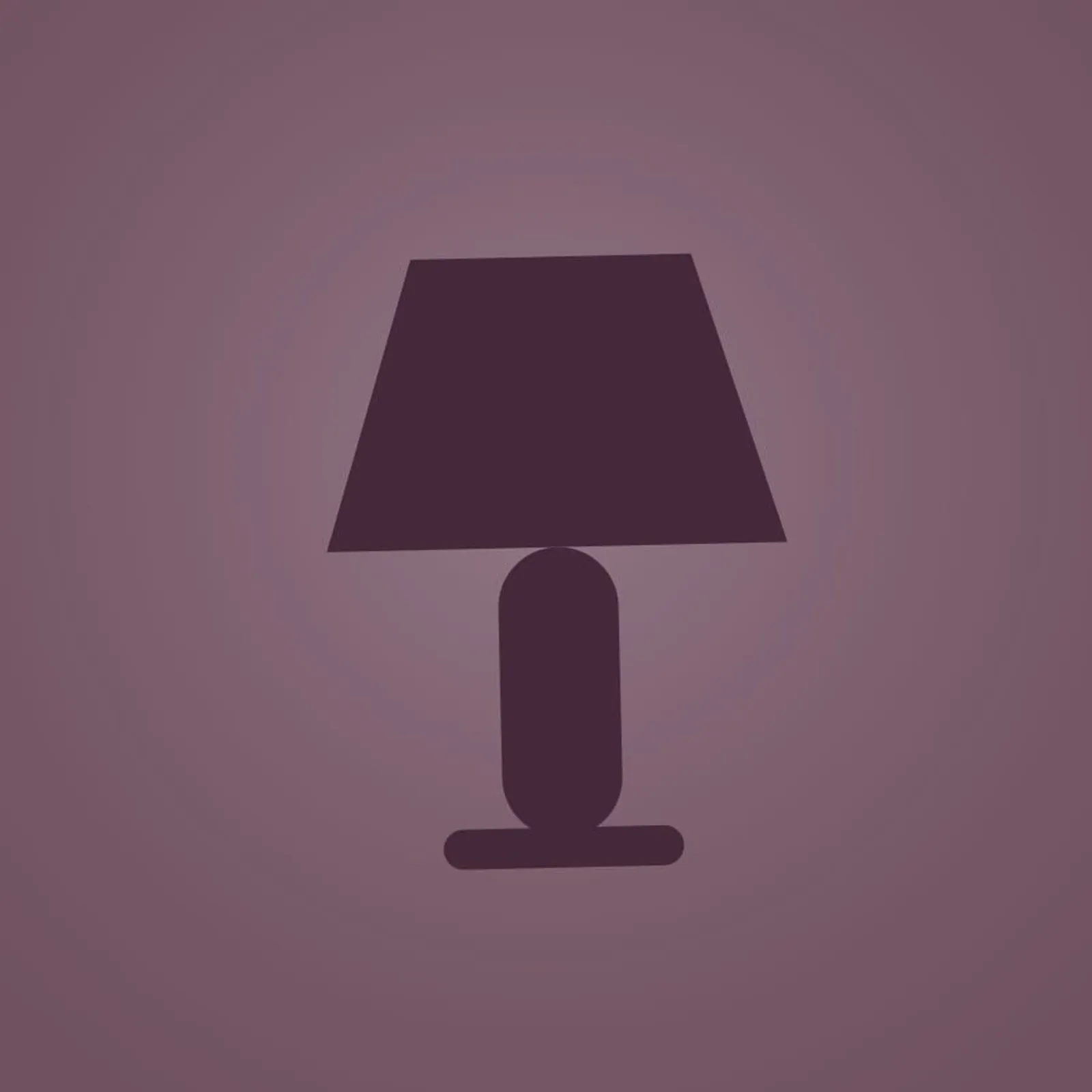 Bordslampa Humle Plommon