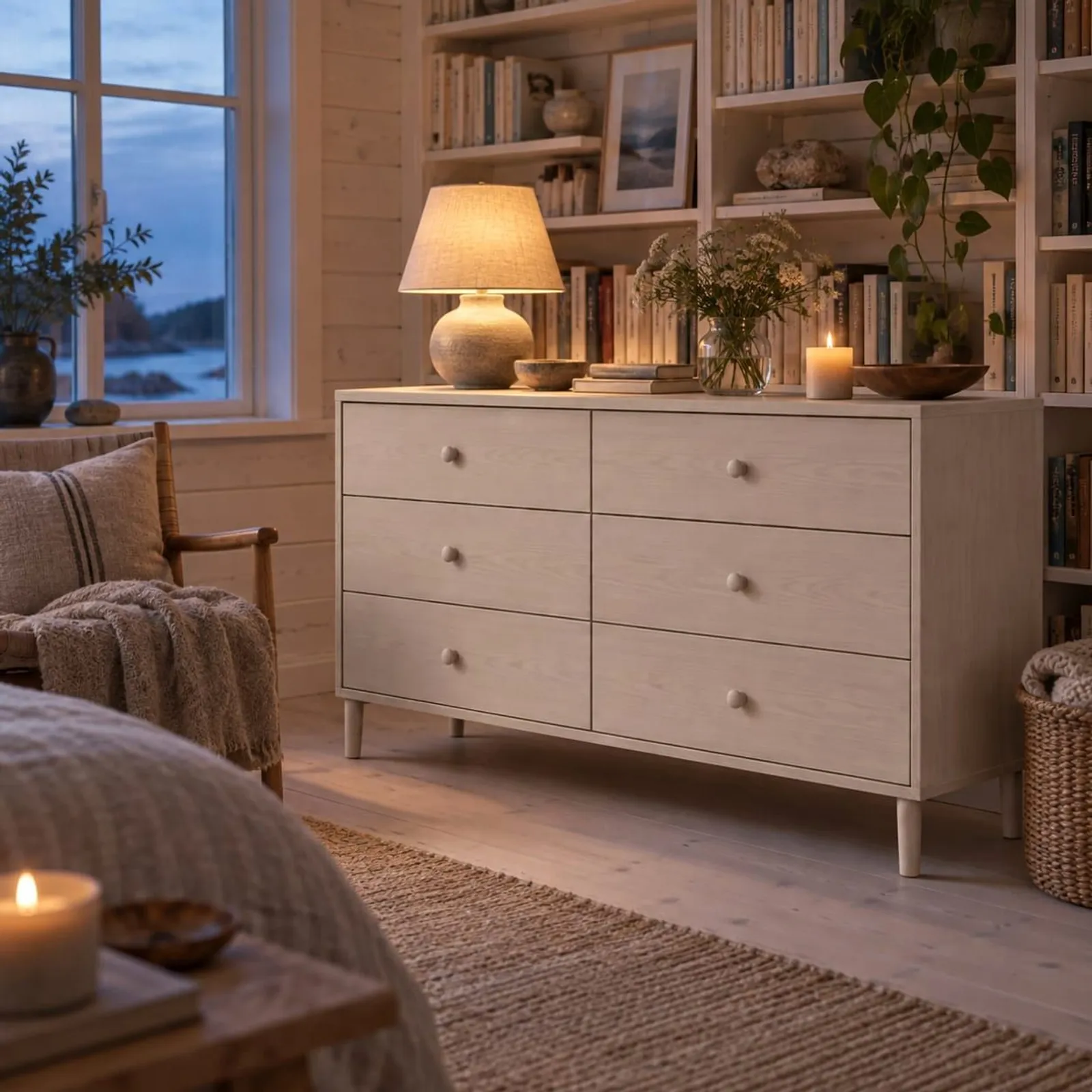 Commode Sälg blanc craie - miniature 3