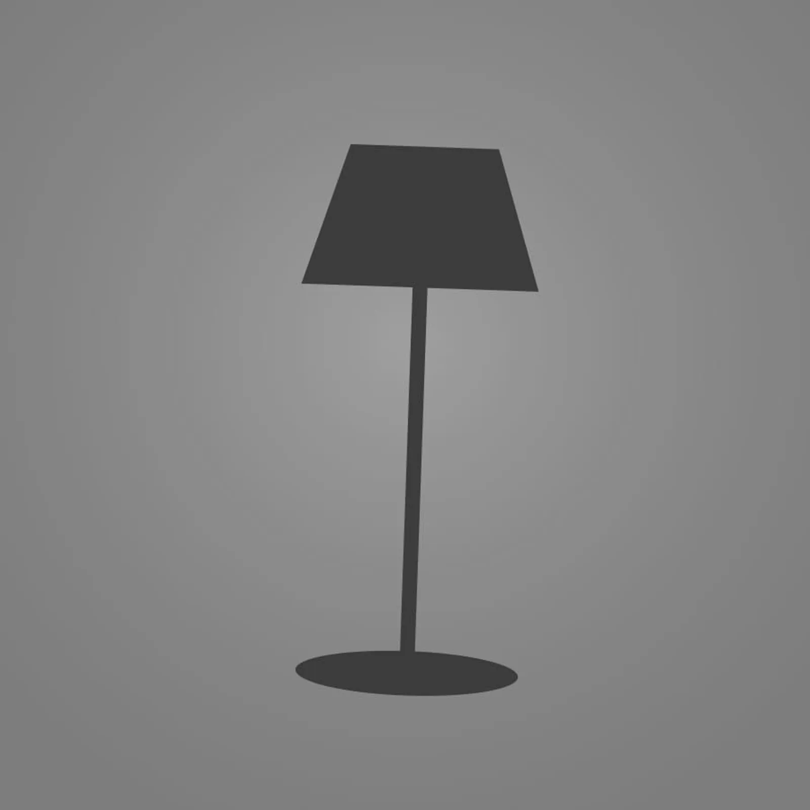 Golvlampa Lönn Stål