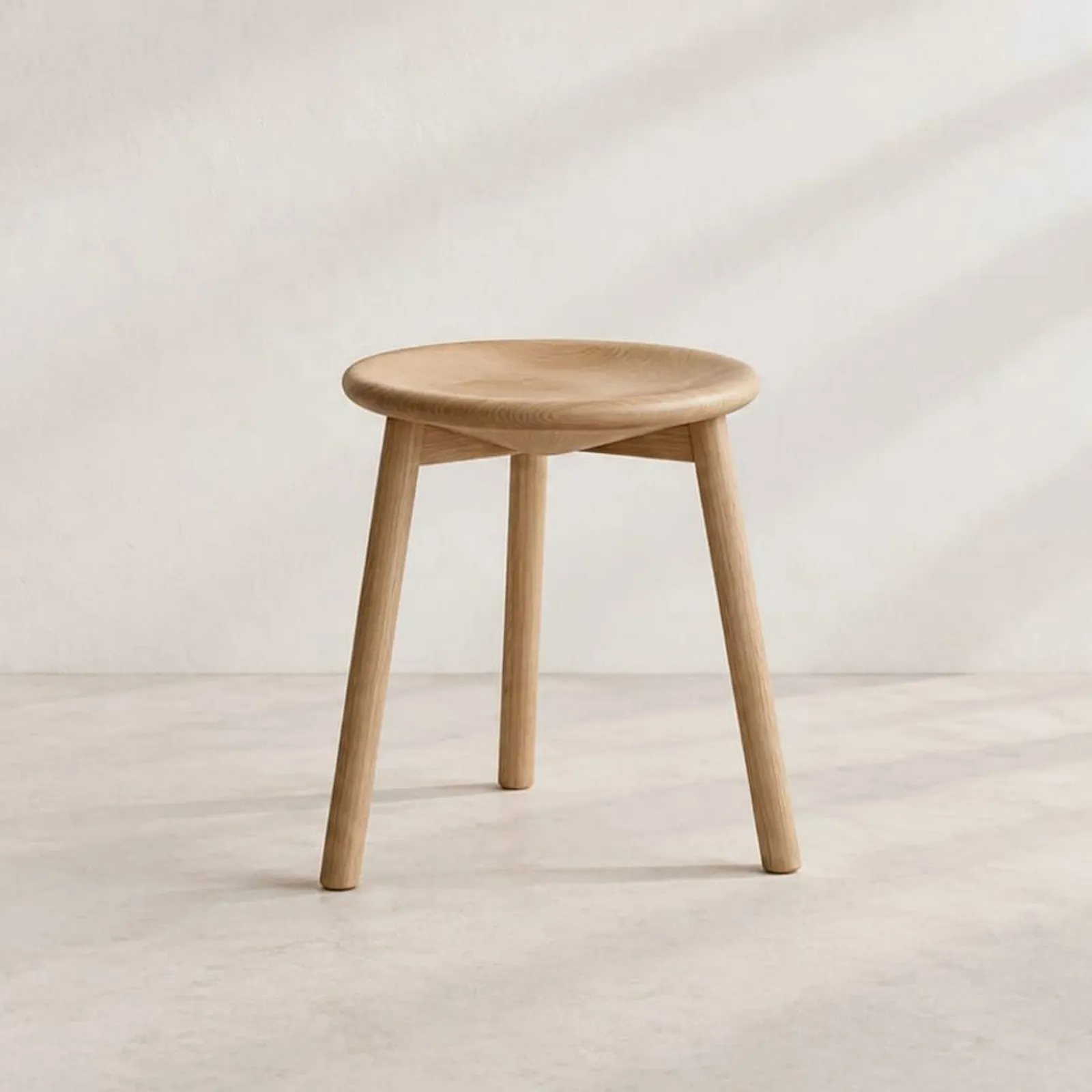 Tabouret Udde naturel - miniature 1