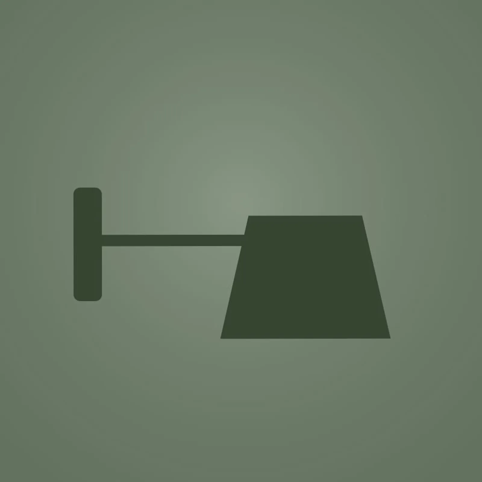 Vägglampa Hedern Stål