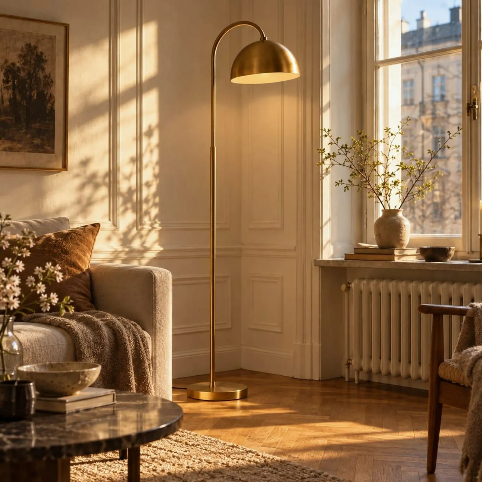 Lampadaire Havre charbon - miniature 2