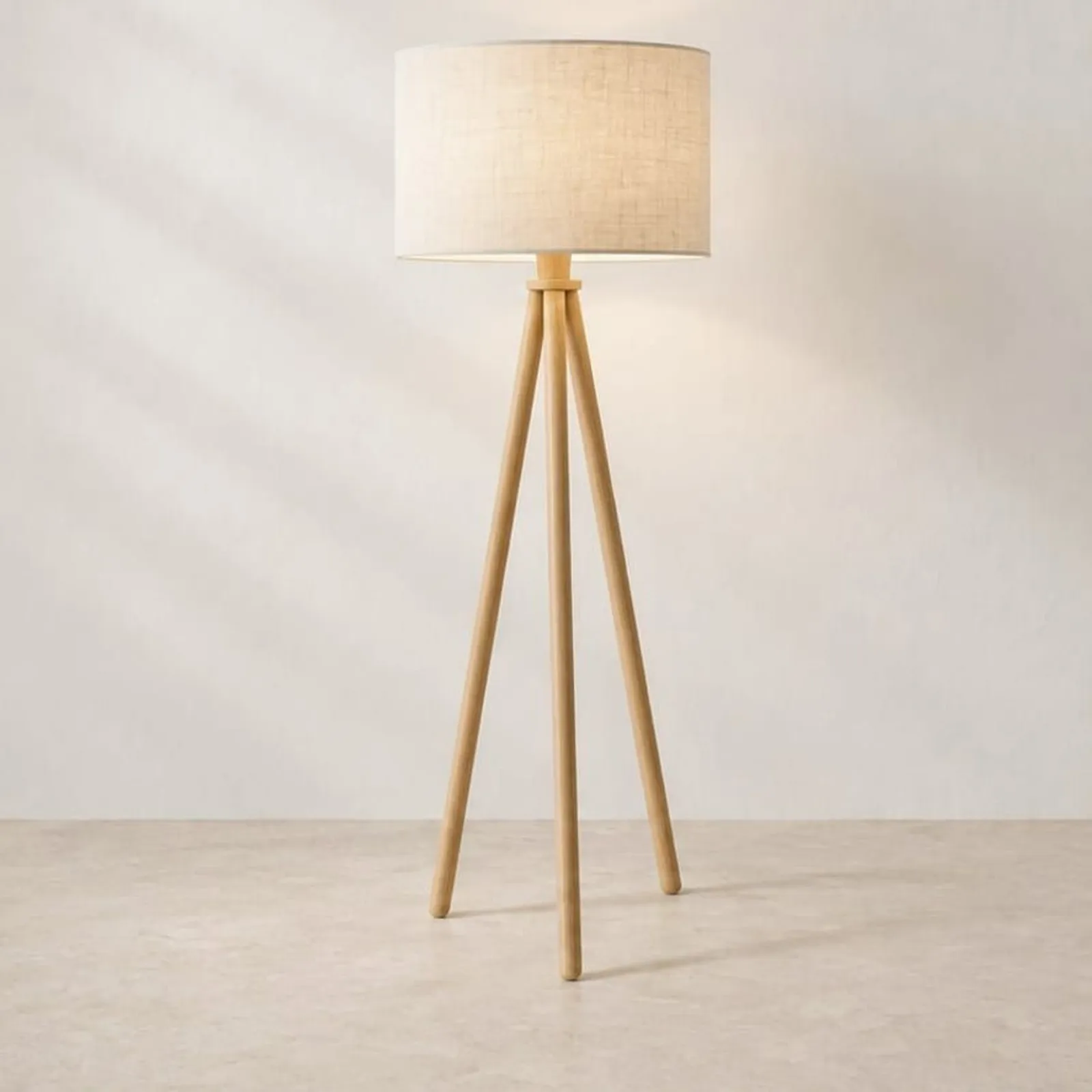 Golvlampa Lin Natur IV - miniatyr 2