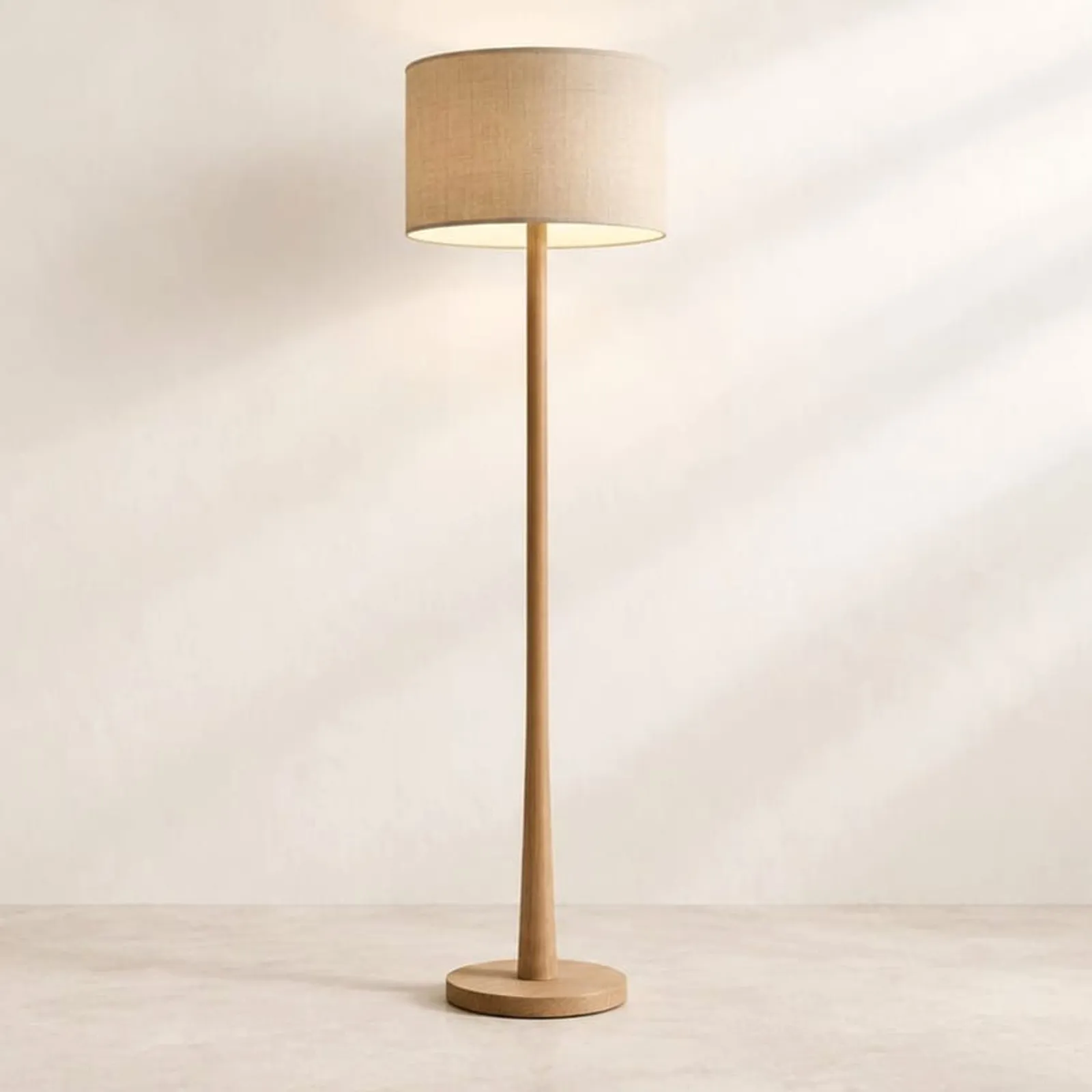 Golvlampa Vete Natur - miniatyr 1