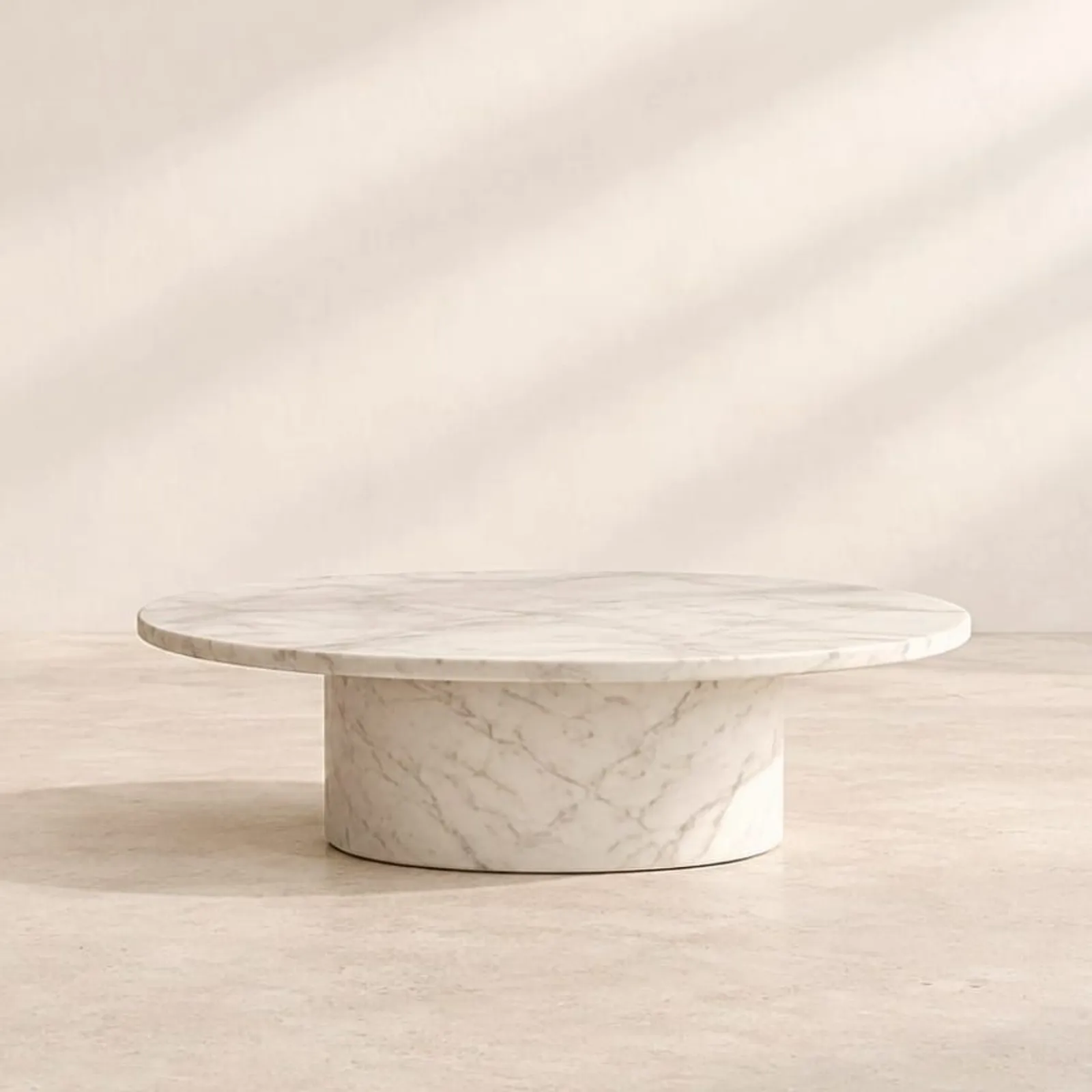 Table basse Mossa en marbre - miniature 1