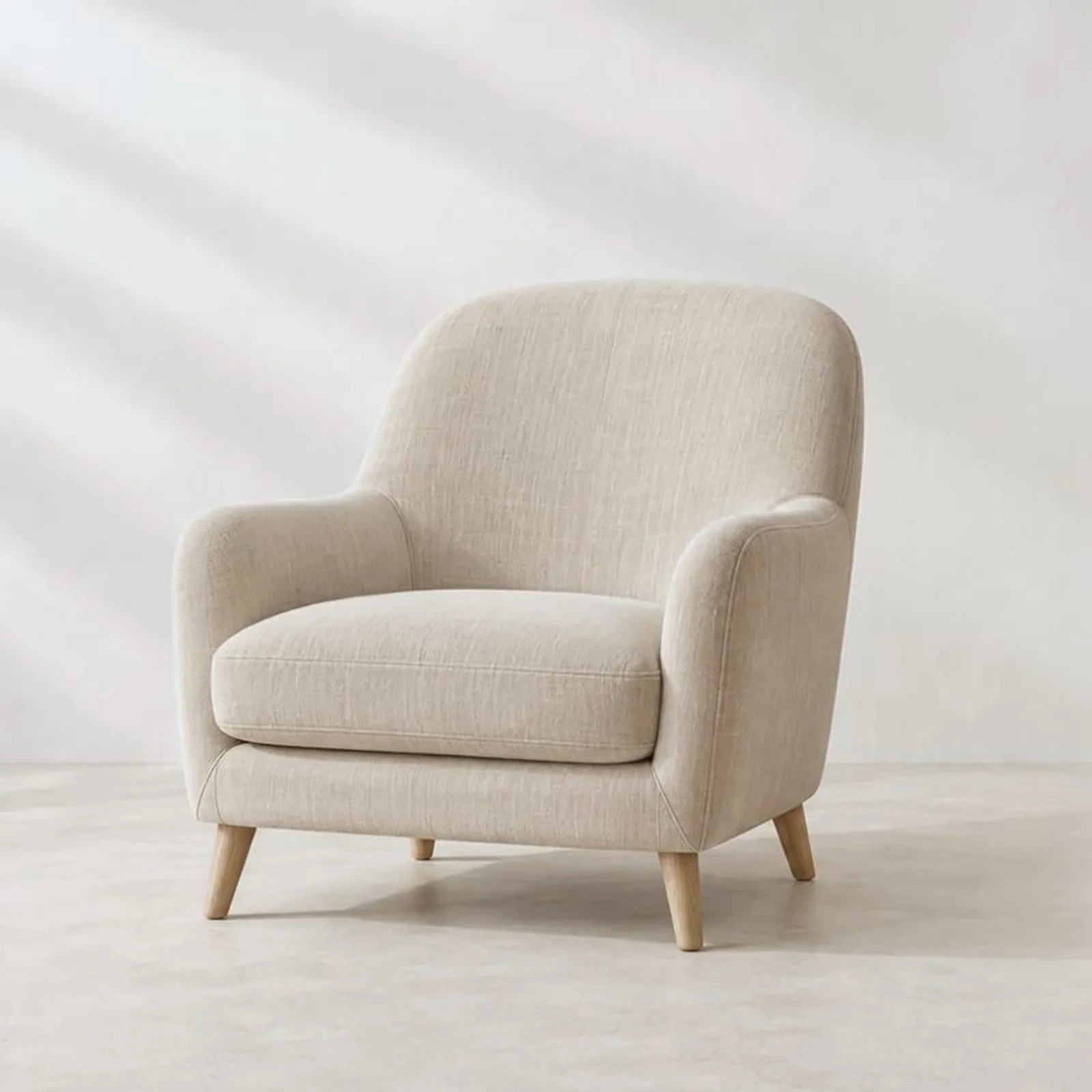Fauteuil Udde en lin