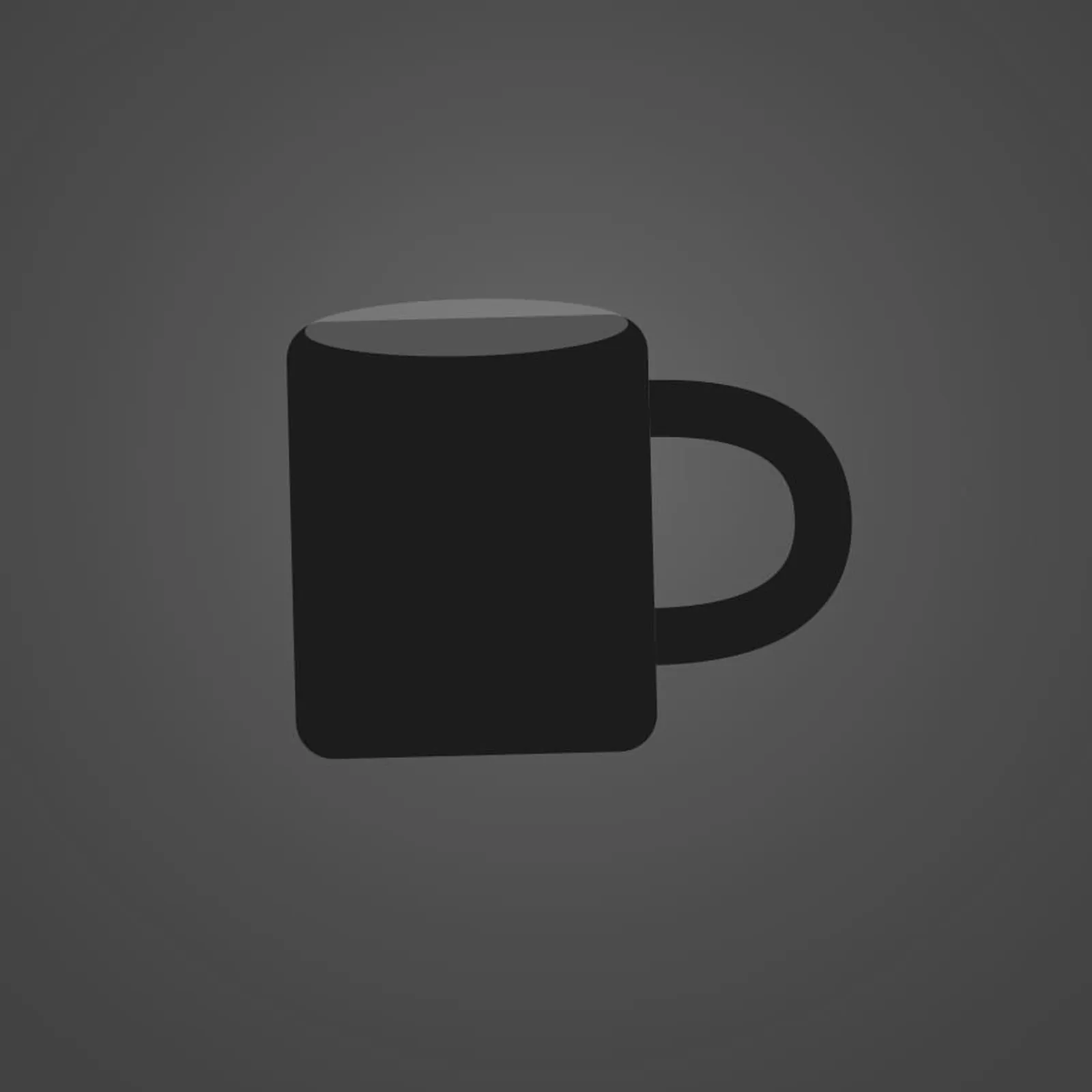 Mugg Fläder Kol