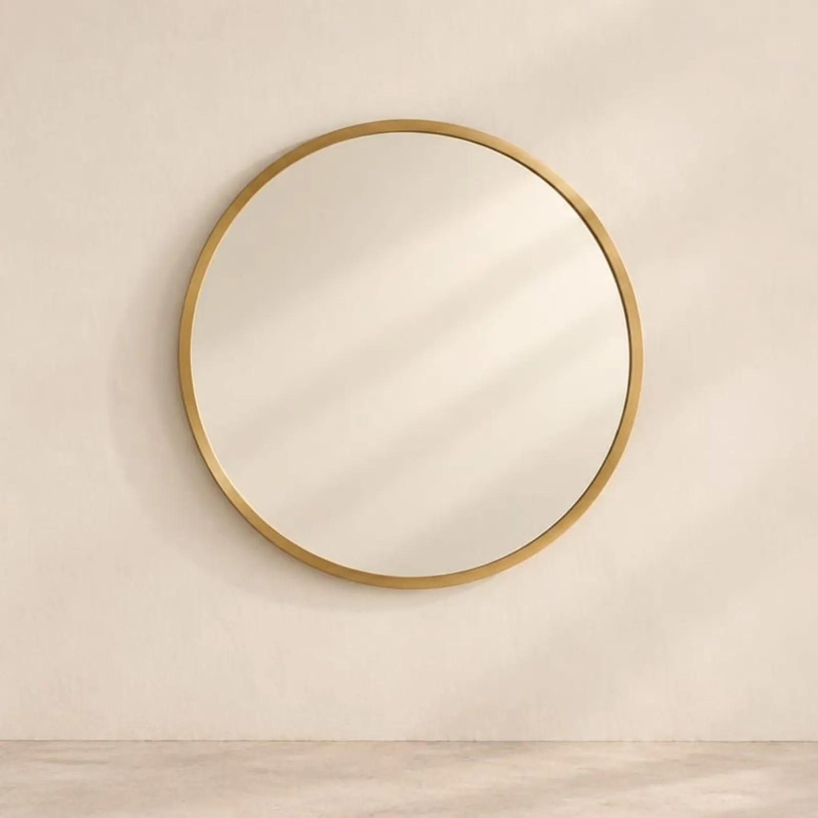Miroir Lind en laiton
