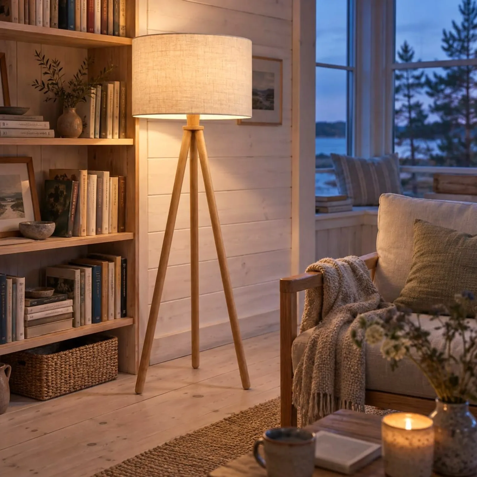 Lampadaire Äng naturel - miniature 3
