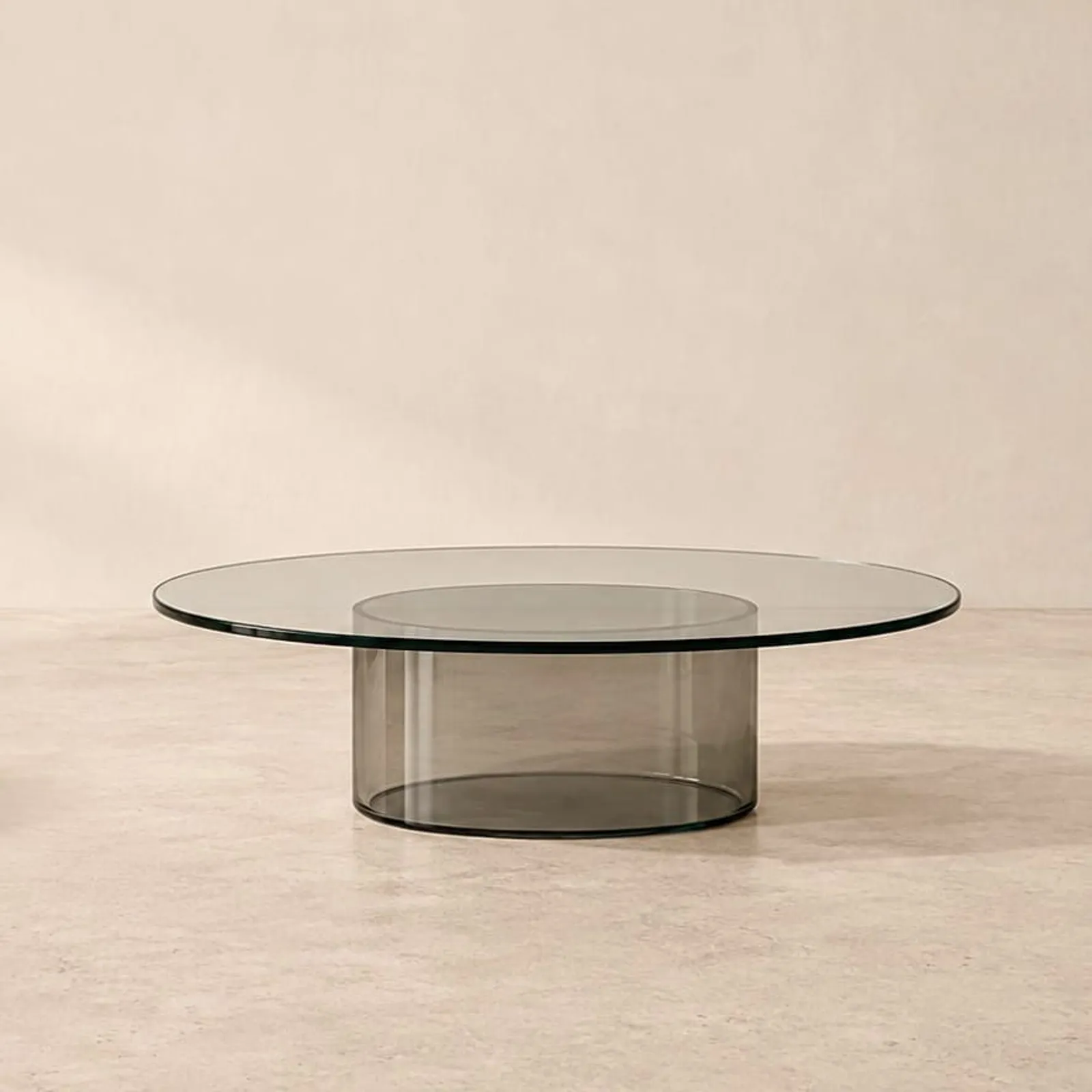 Table basse Alm en verre
