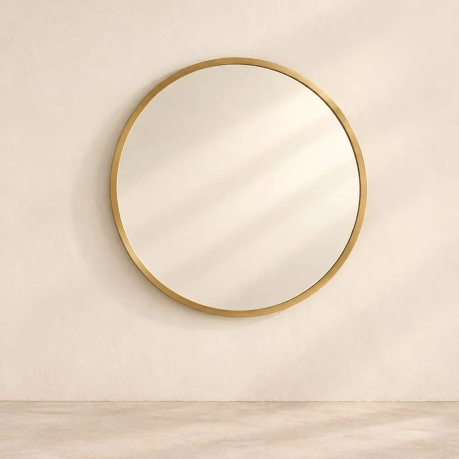 Miroir Nypon en laiton