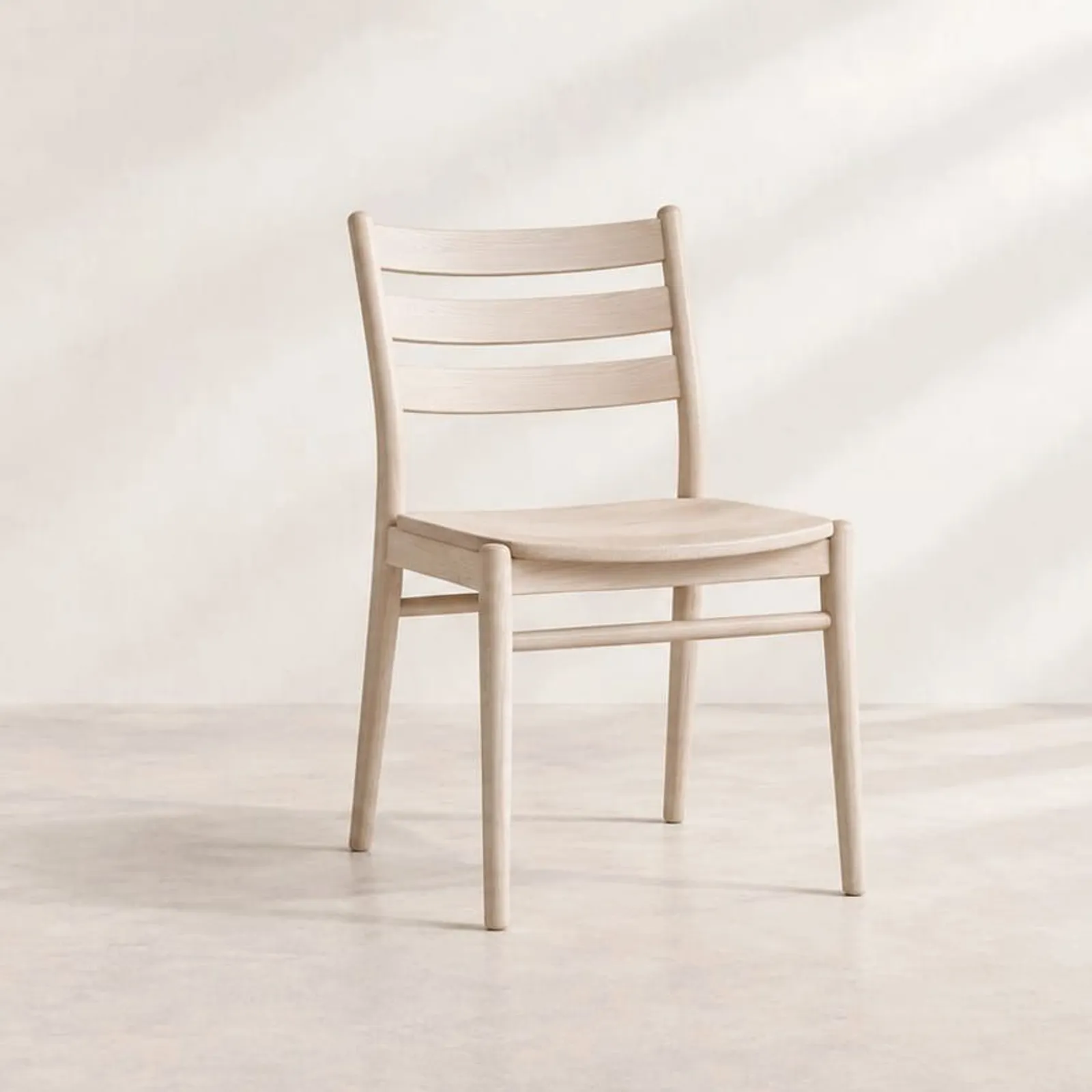 Chaise Enen blanc craie V