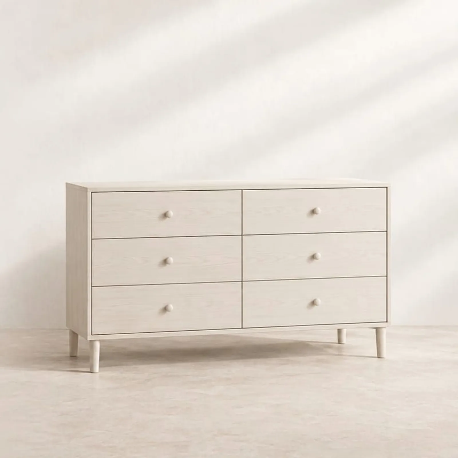 Commode Lönn blanc craie II